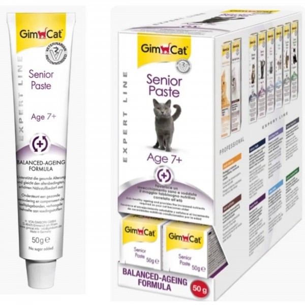 GimCat Kedi Macunu Senior Paste (50gr)