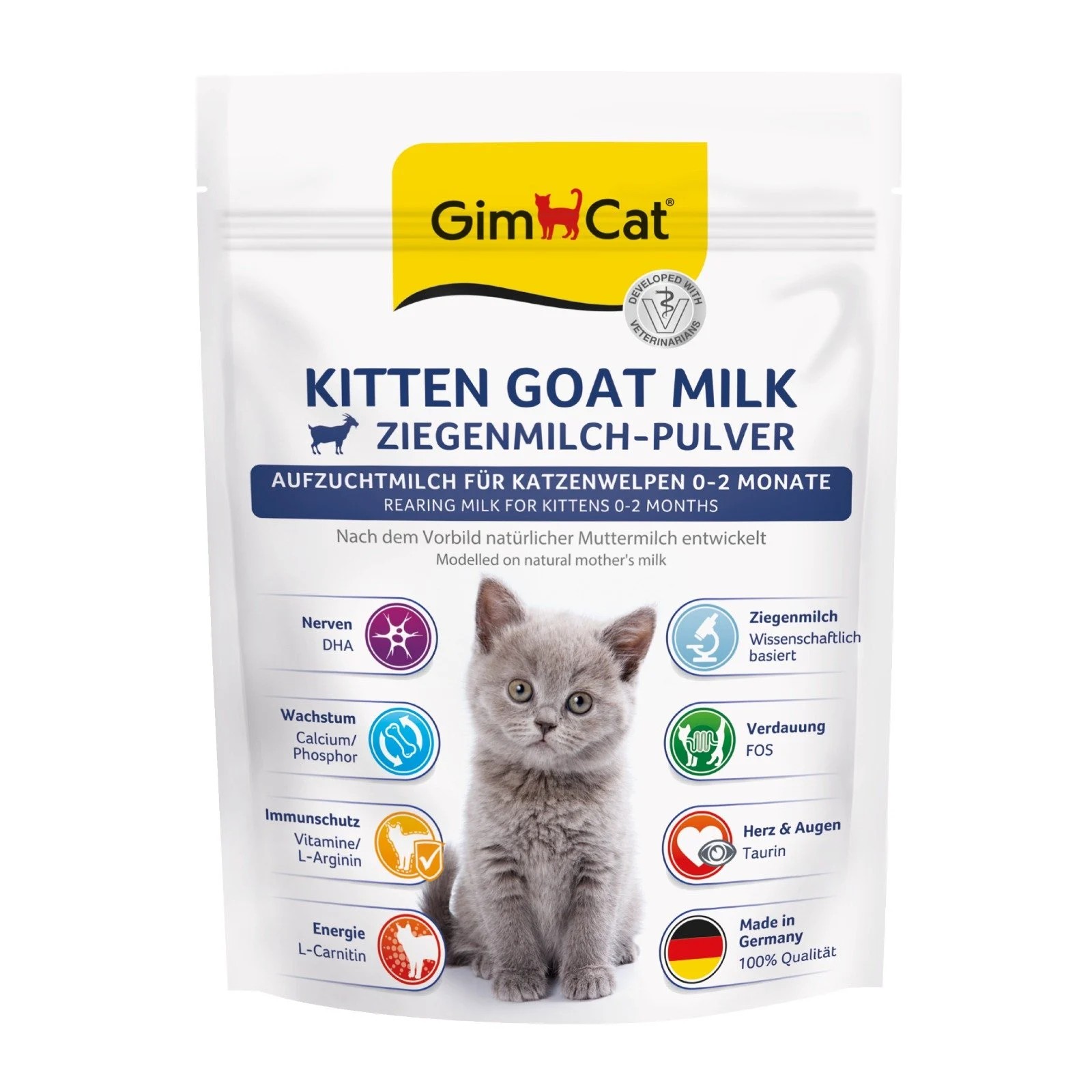GimCat Kitten Süt Tozu (200gr)