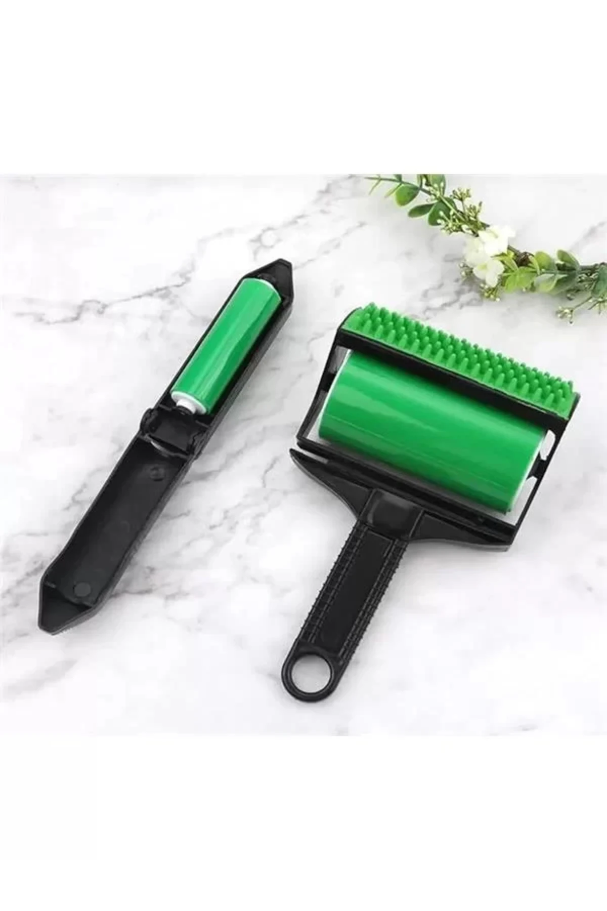 Kedi Köpek Tüyü Toplayıcı – 4 Fonksiyonlu, Tekrar Kullanılabilir Tüy Temizleme Rulosu