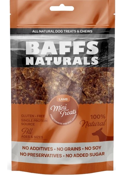 Baffs Naturals %100 Doğal Mini Köpek Ödül Maması (100 gr)