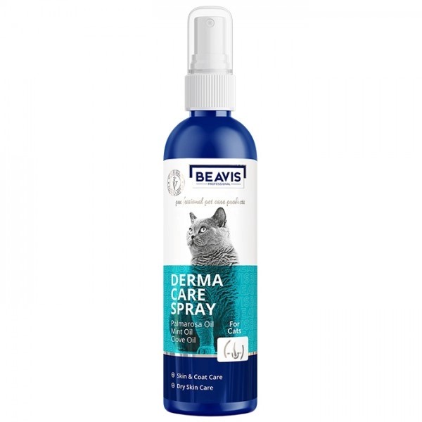 Beavis Derma Care Kediler için Deri ve Tüy Bakım Spreyi (100ml)