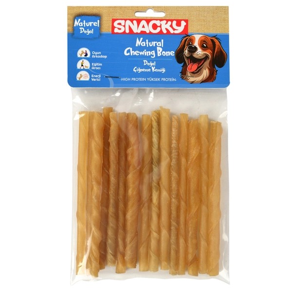 Snacky Natural Köpek Burgu 15'li 13cm (105 gr)