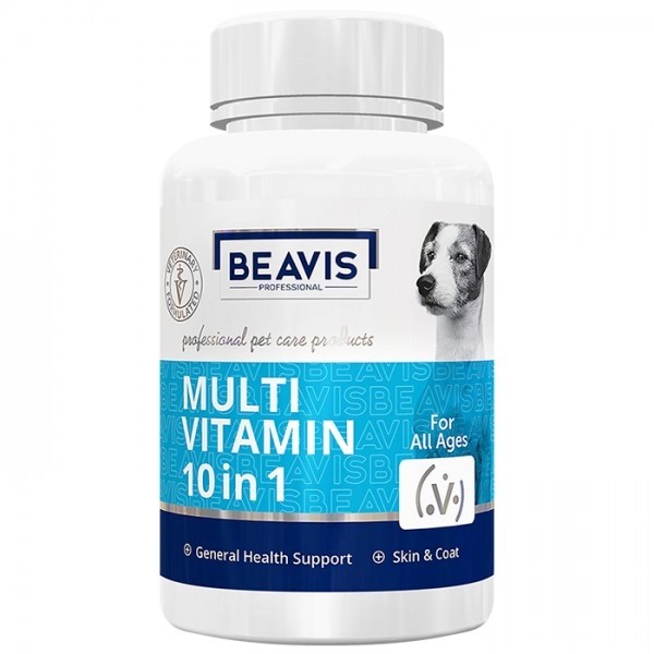 Beavis Köpekler İçin Multi Vitamin 10in1 75 gr (100 Tablet)