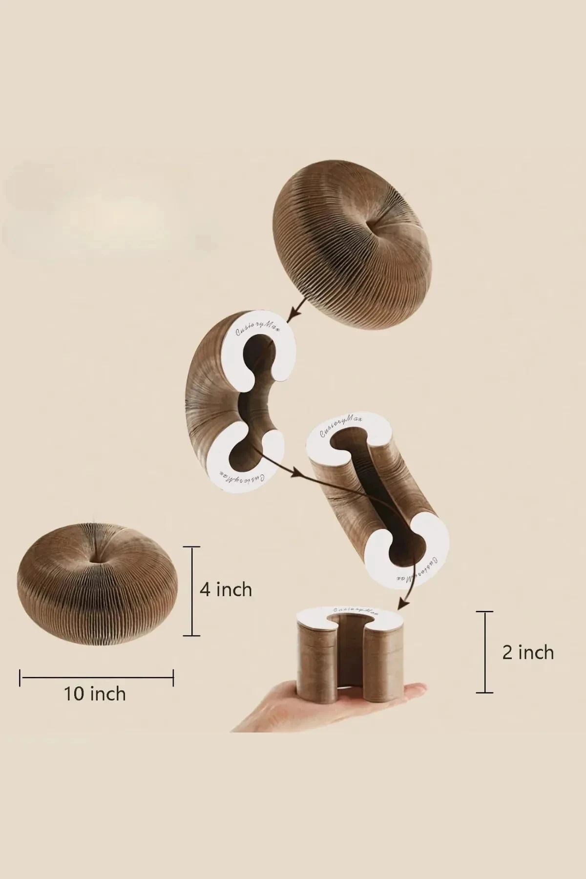 Akordeon Kedi Tırmalama Tahtası