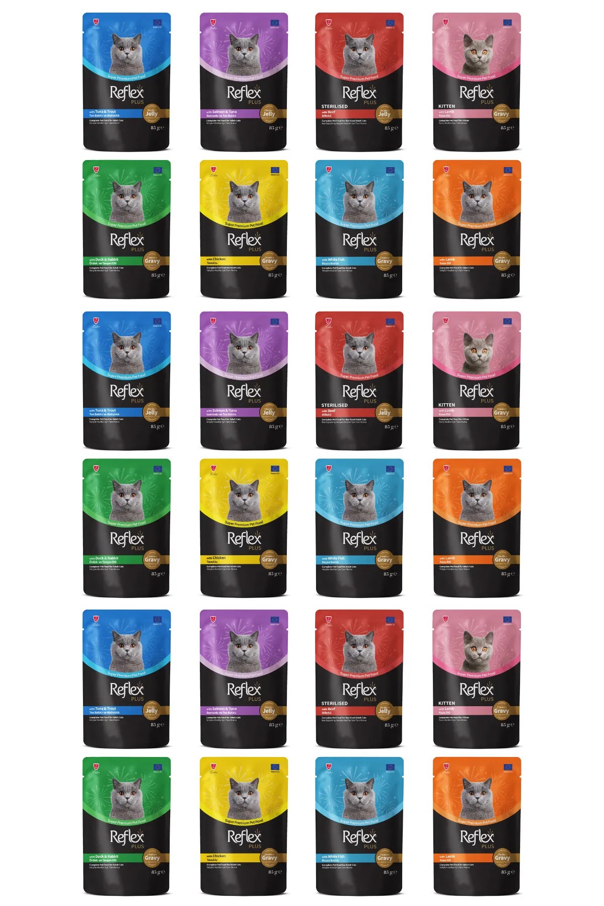 Reflex Plus Kedi Konservesi Karışık
