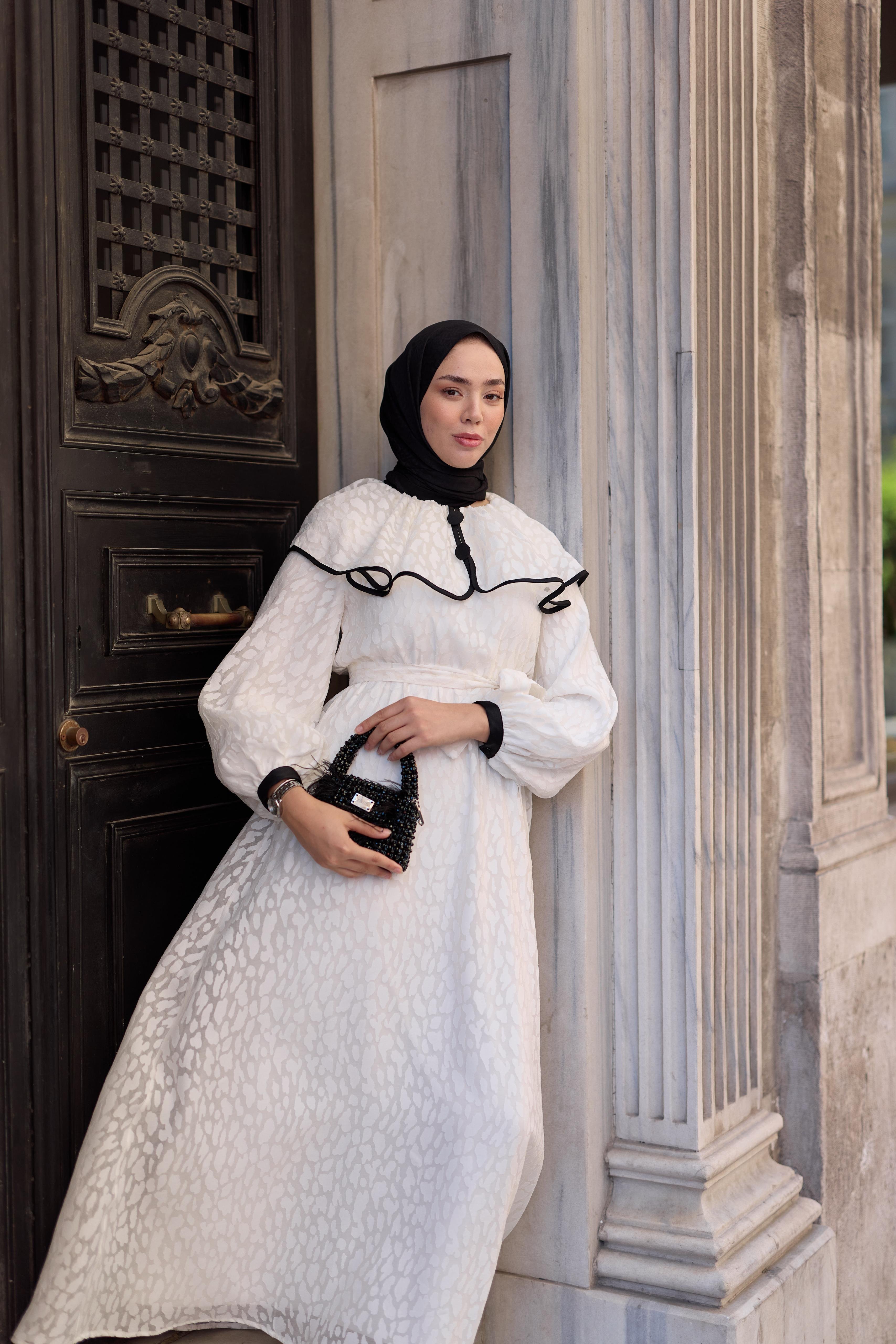 DİANA ELBİSE BEYAZ