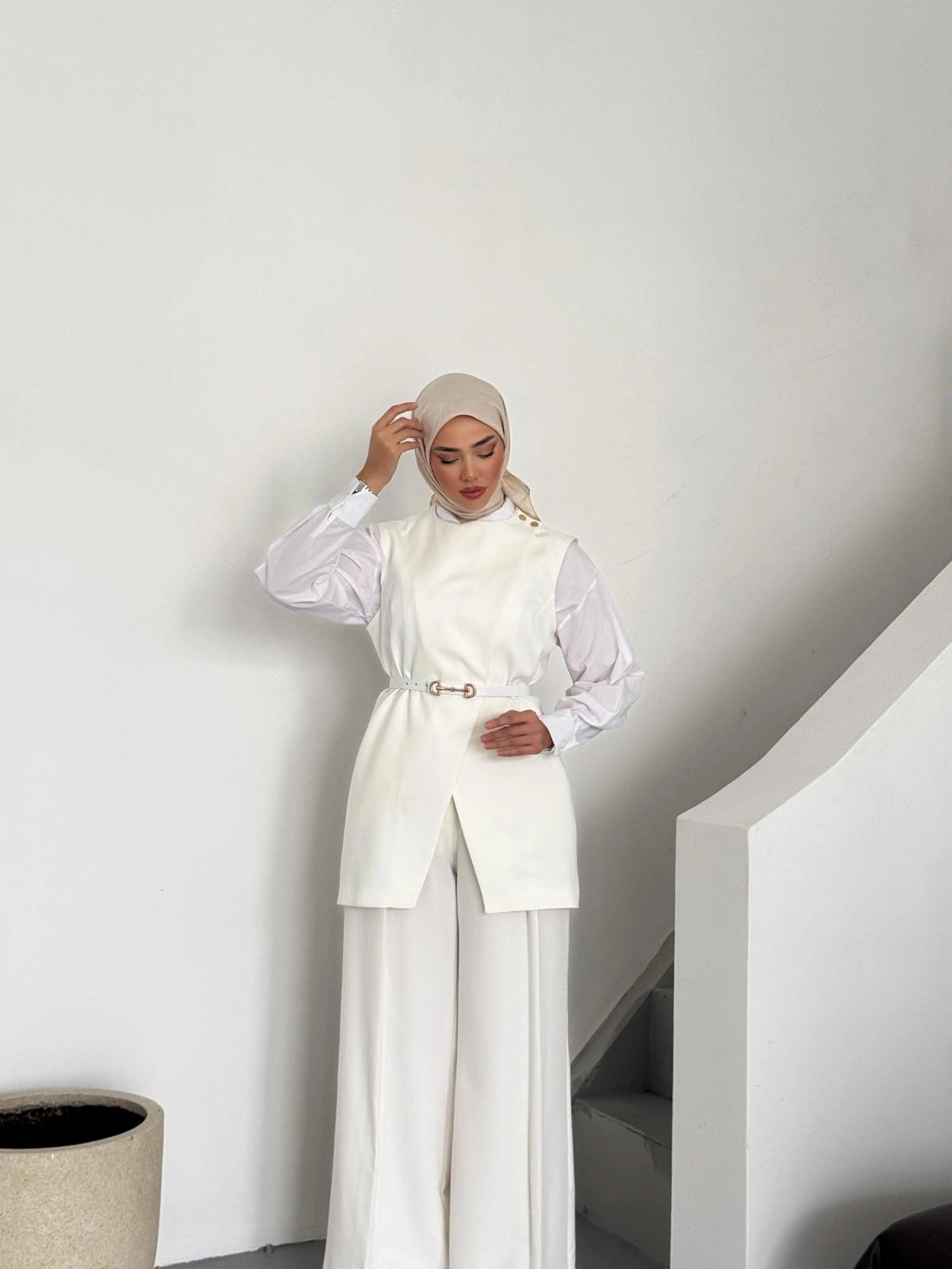 Seyyar kemerli yelekli takım