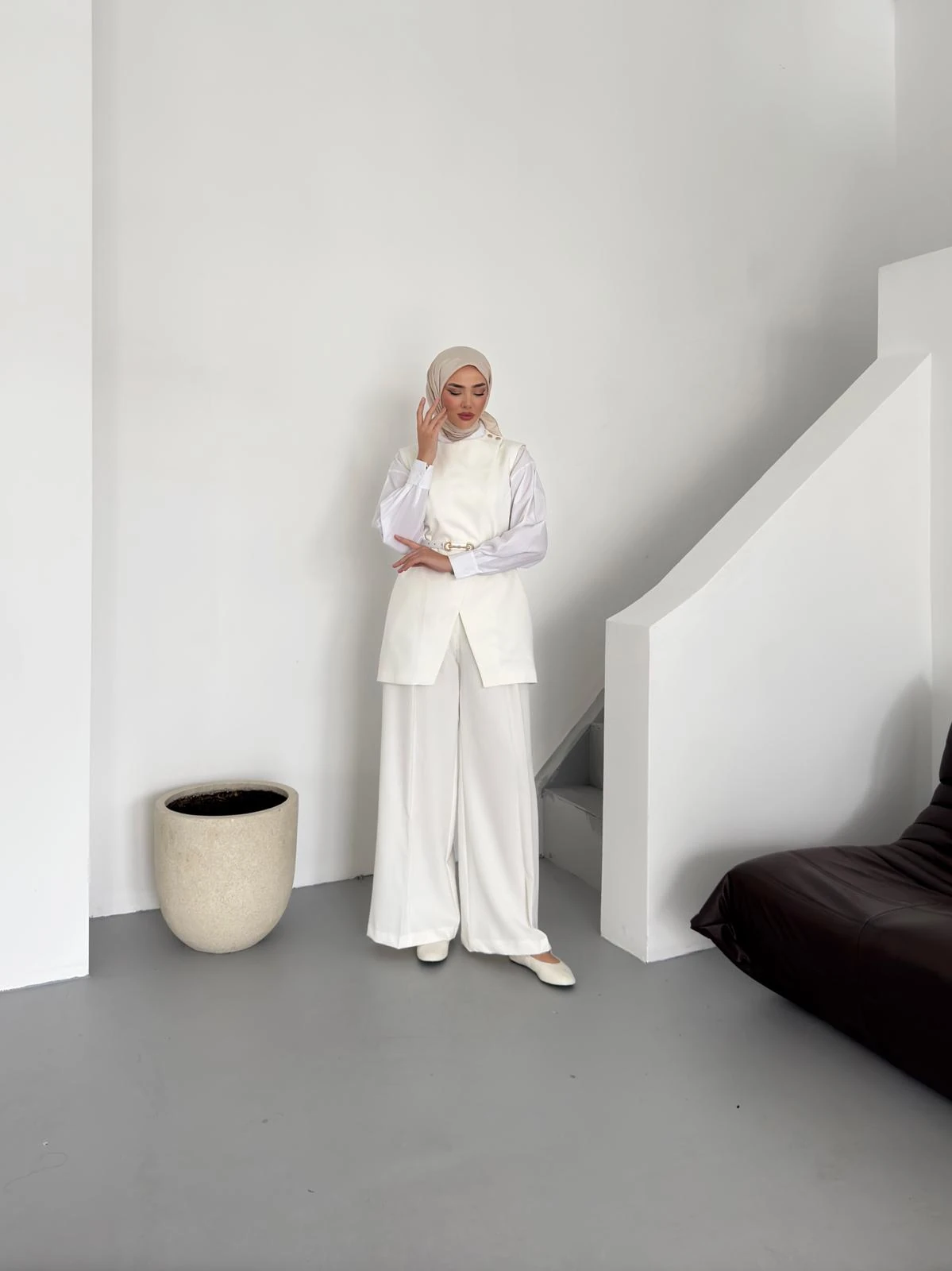 Seyyar kemerli yelekli takım