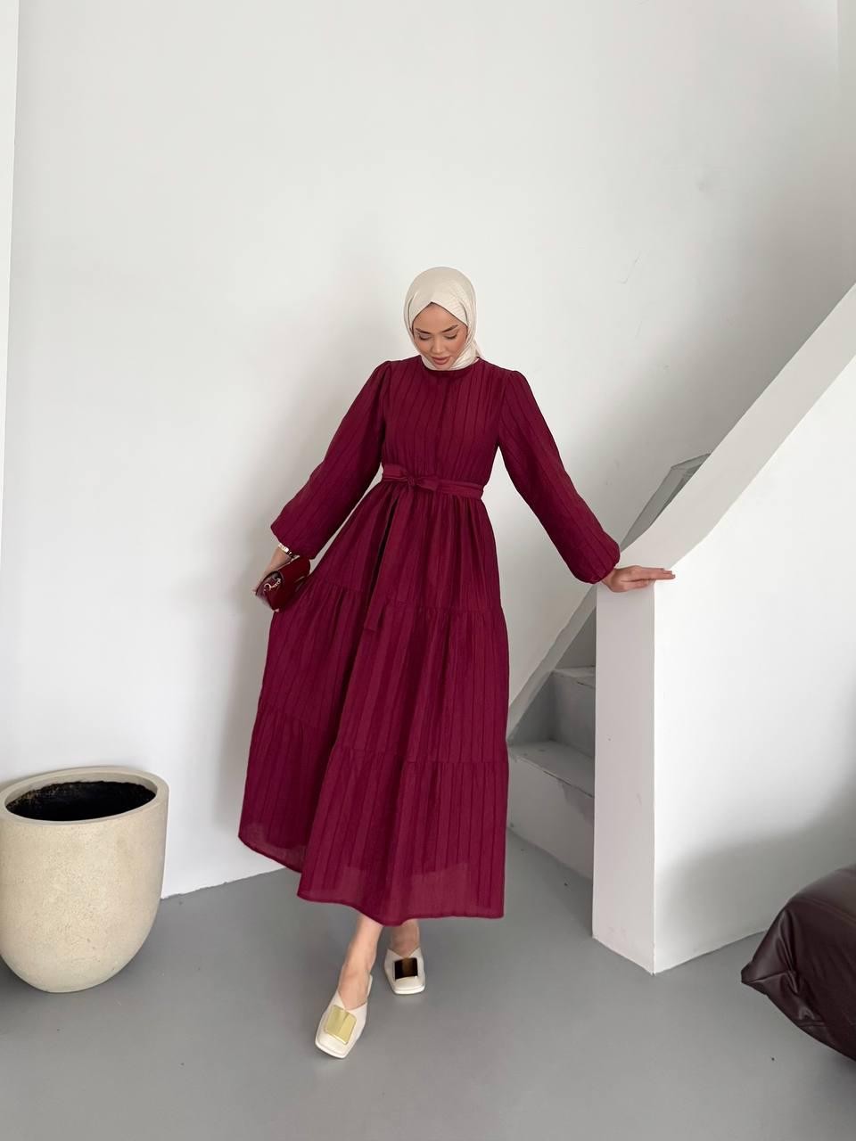 LEVİS ELBİSE BORDO