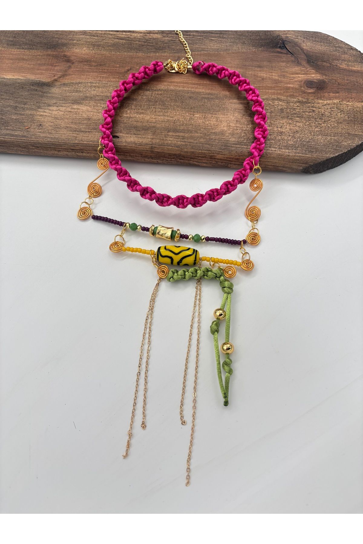 Özel Tasarım Makromeli Kolye