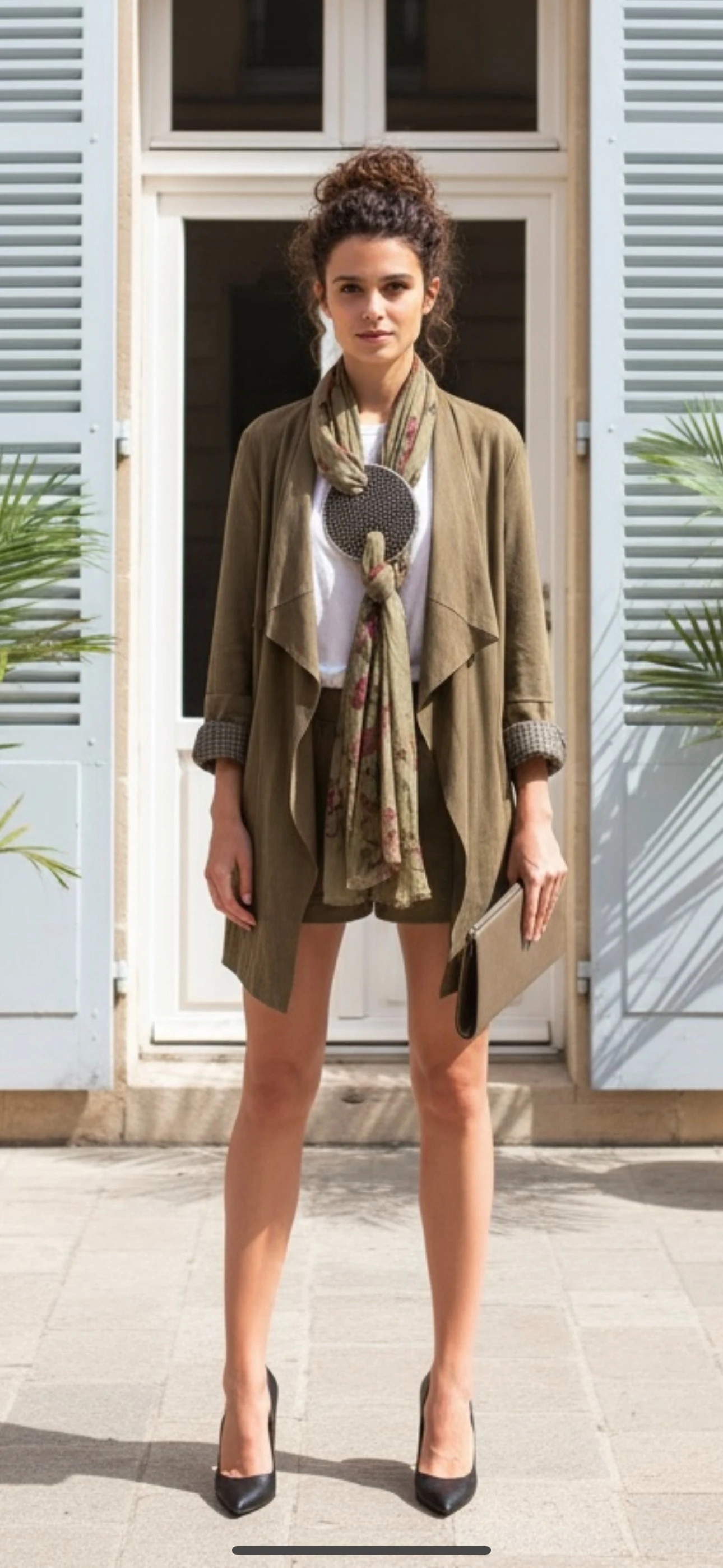 Desenli Fular Aparatı