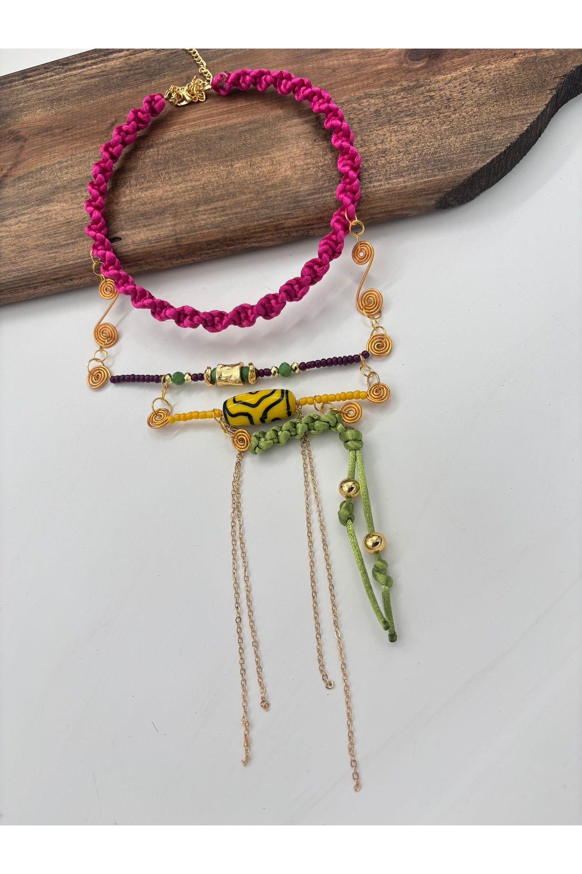 Özel Tasarım Makromeli Kolye