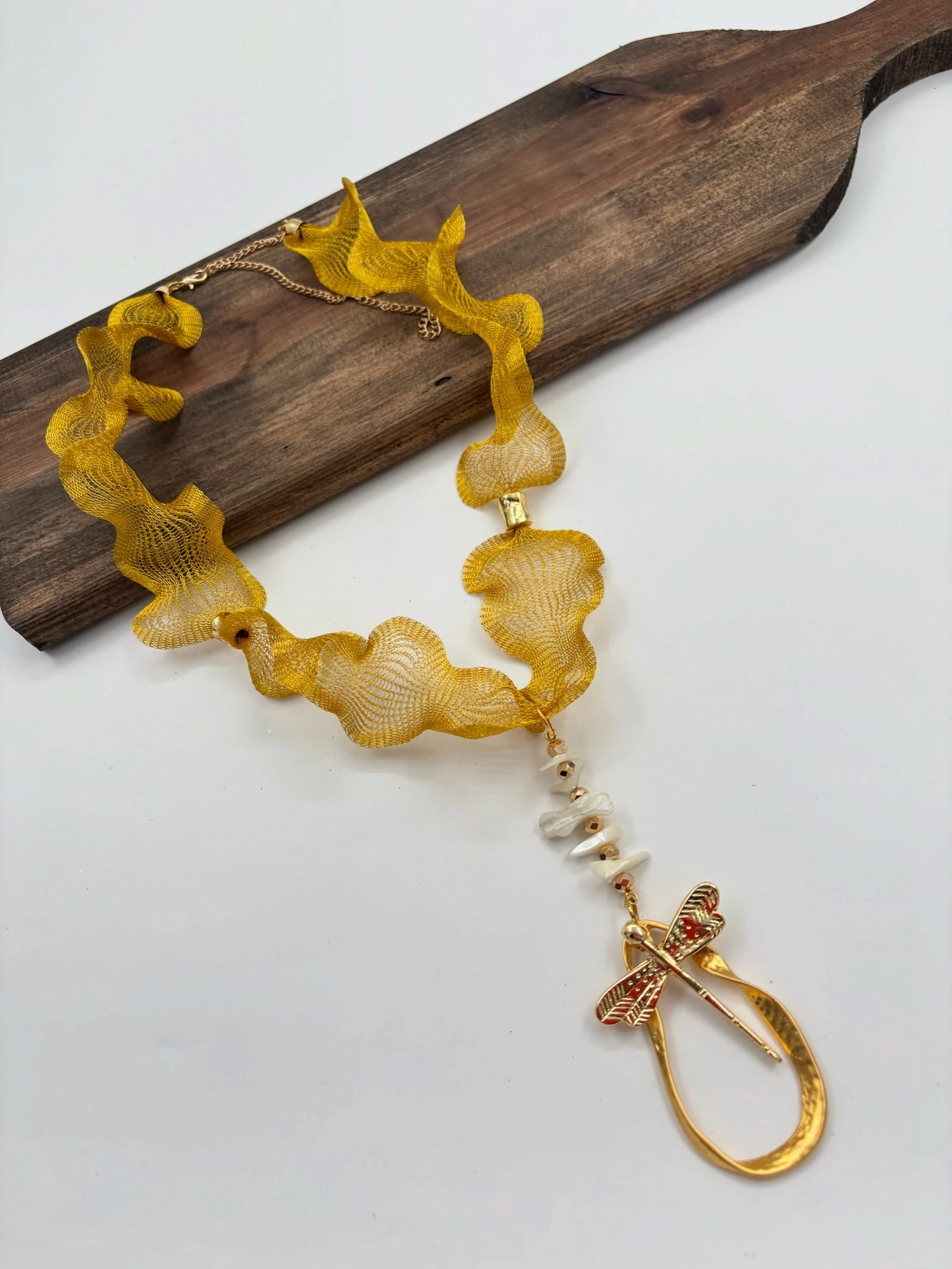 Renkli Titanyum Tasarım Kolye