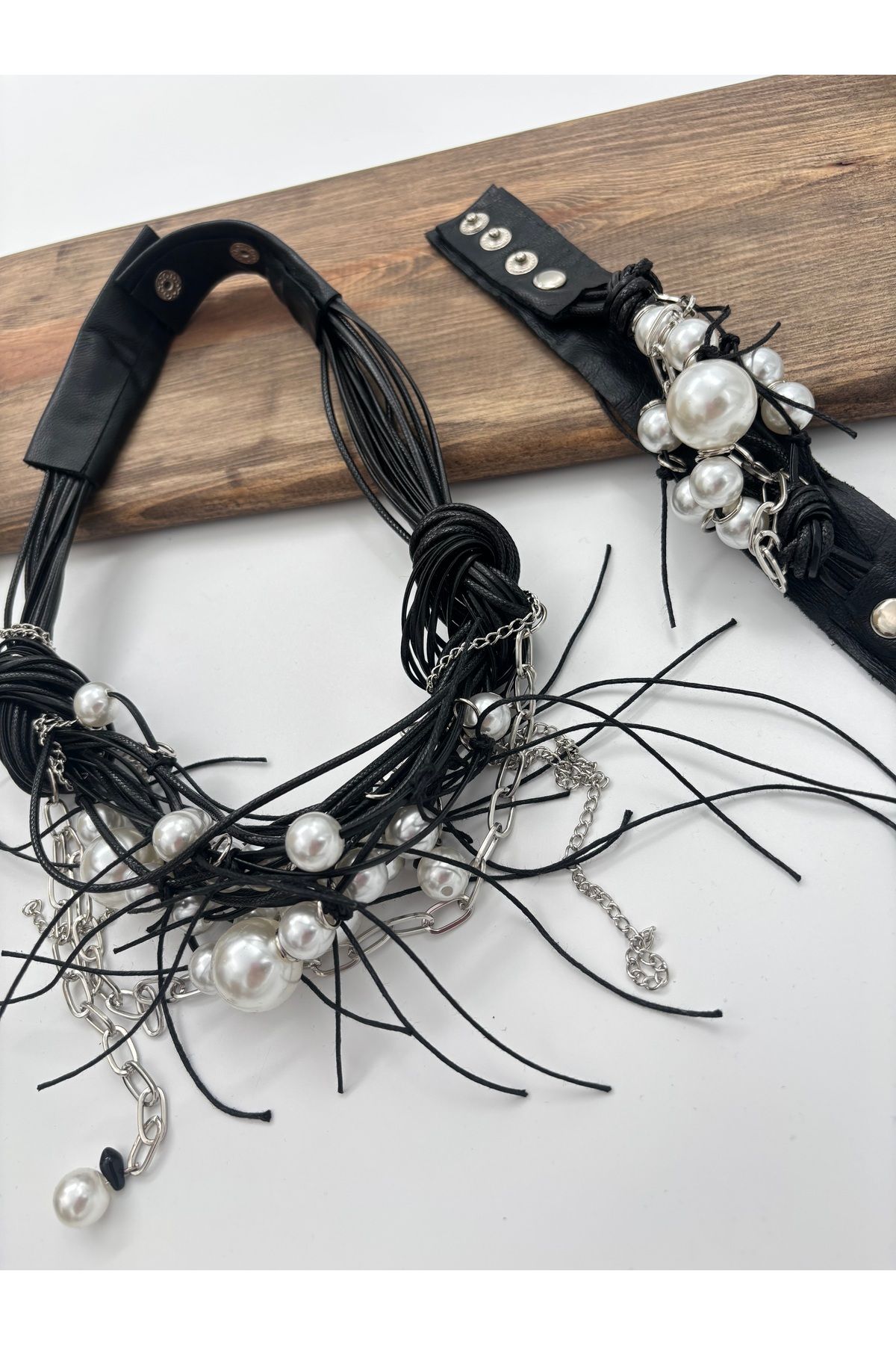 Derili İnci Bileklik