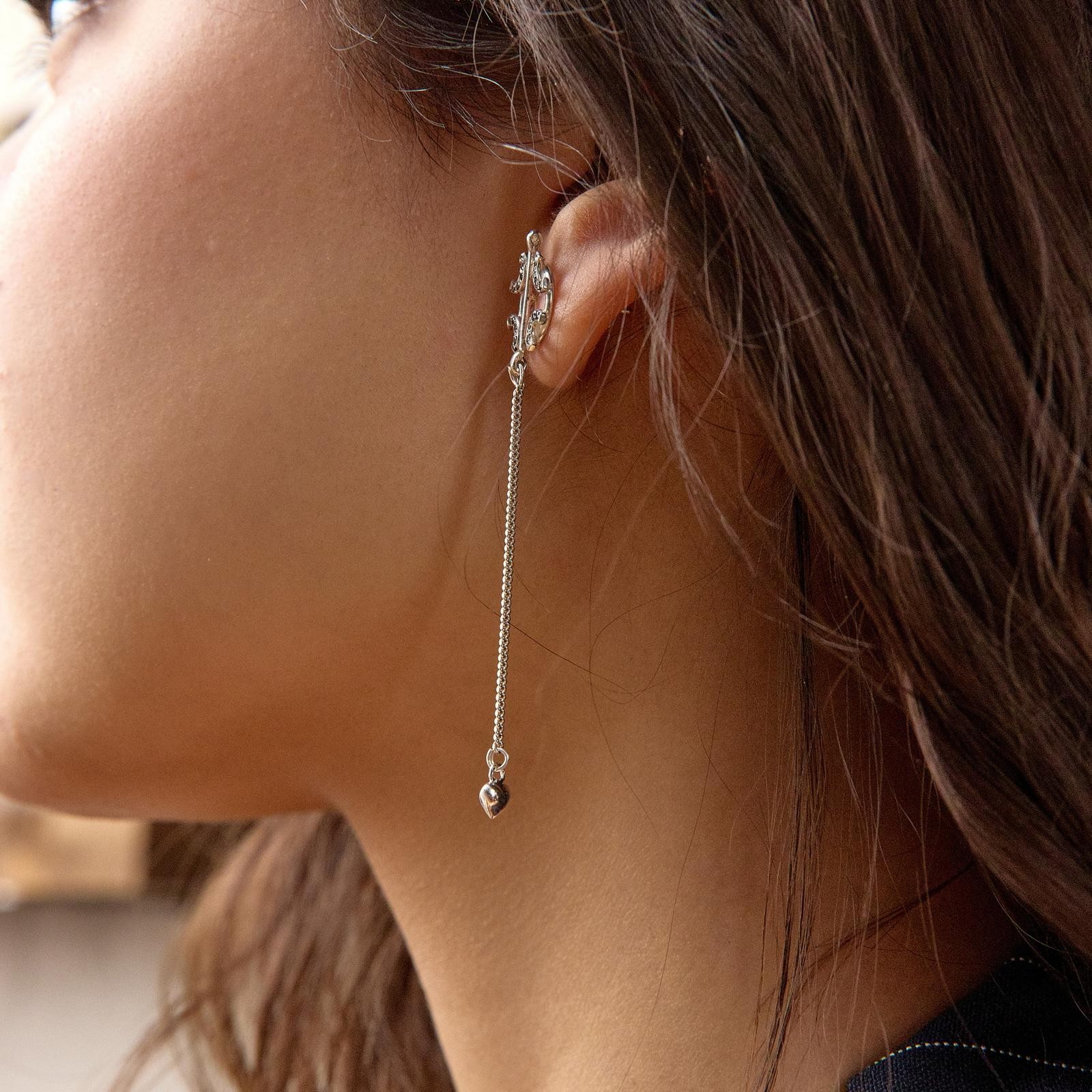 First Love Silver Women's Earring