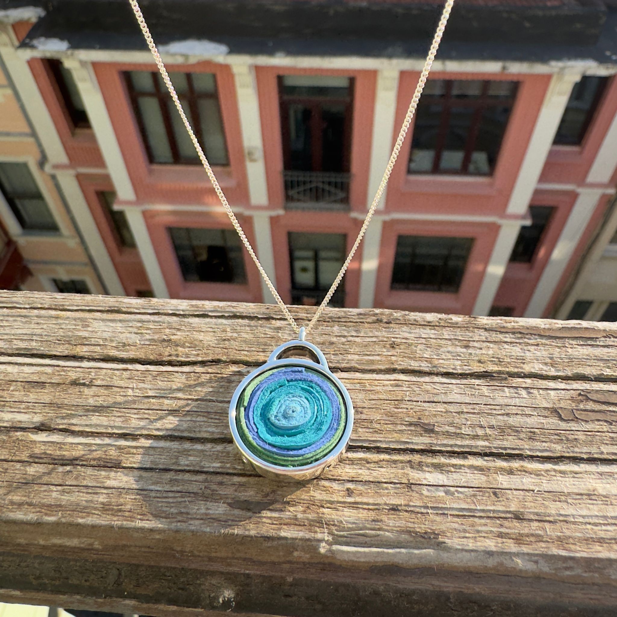 Lokum Blue Kadın Kolye