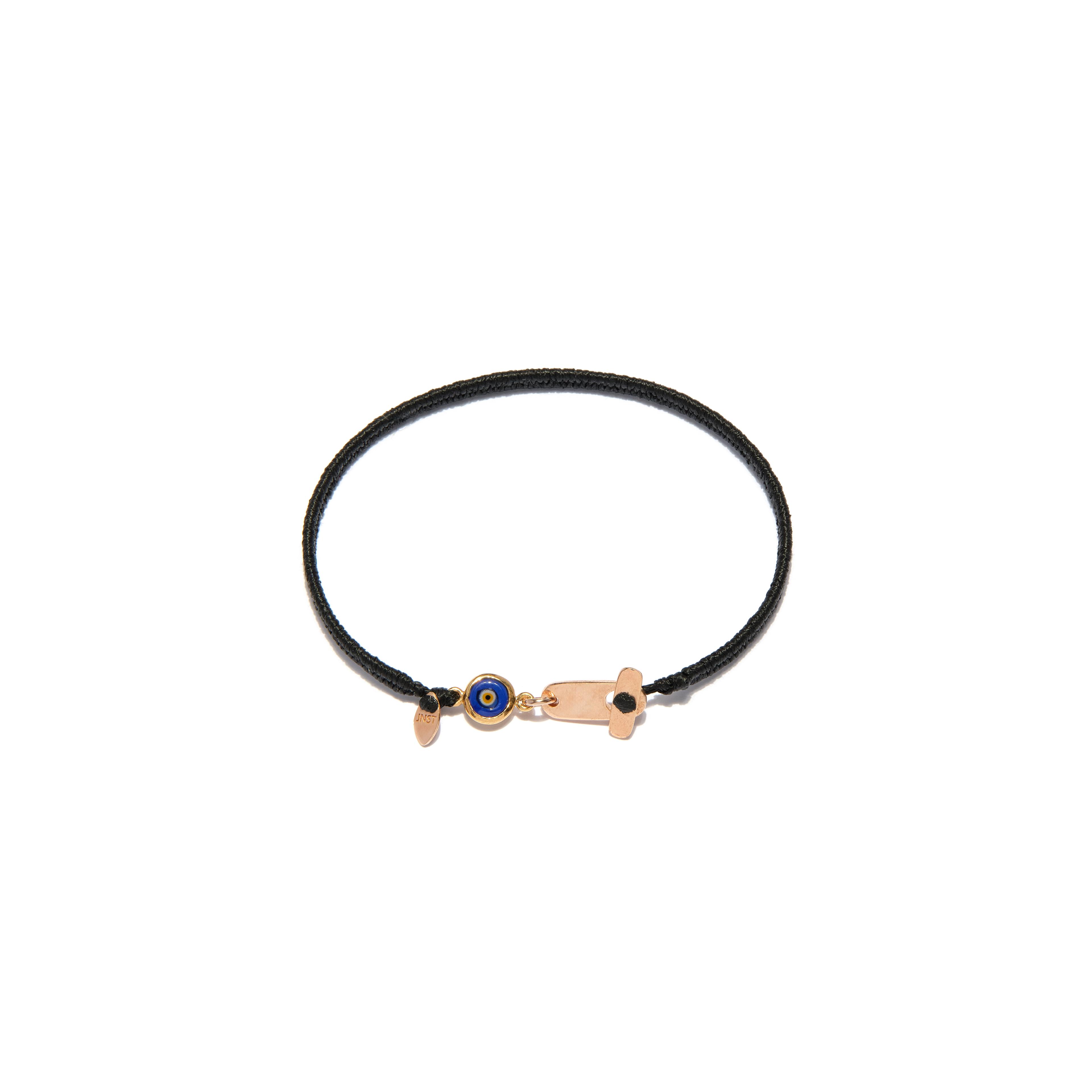 Luckyblack Unisex Altın Kaplama Bileklik