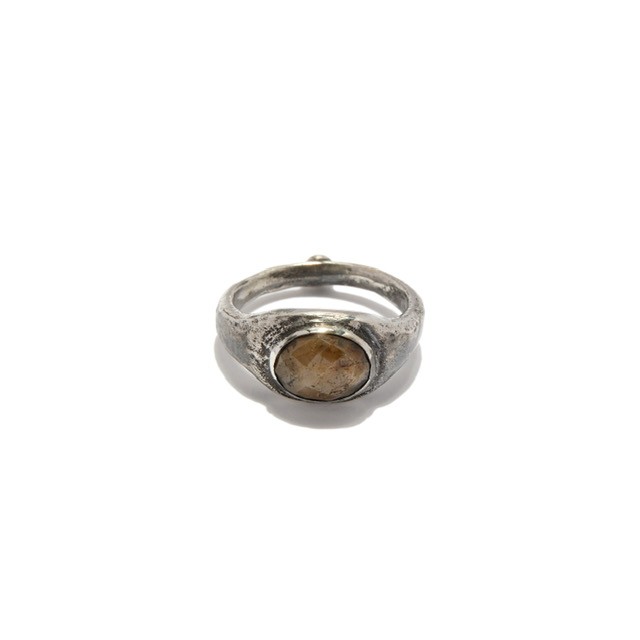 Duke Sapphire Silver Men's Ring