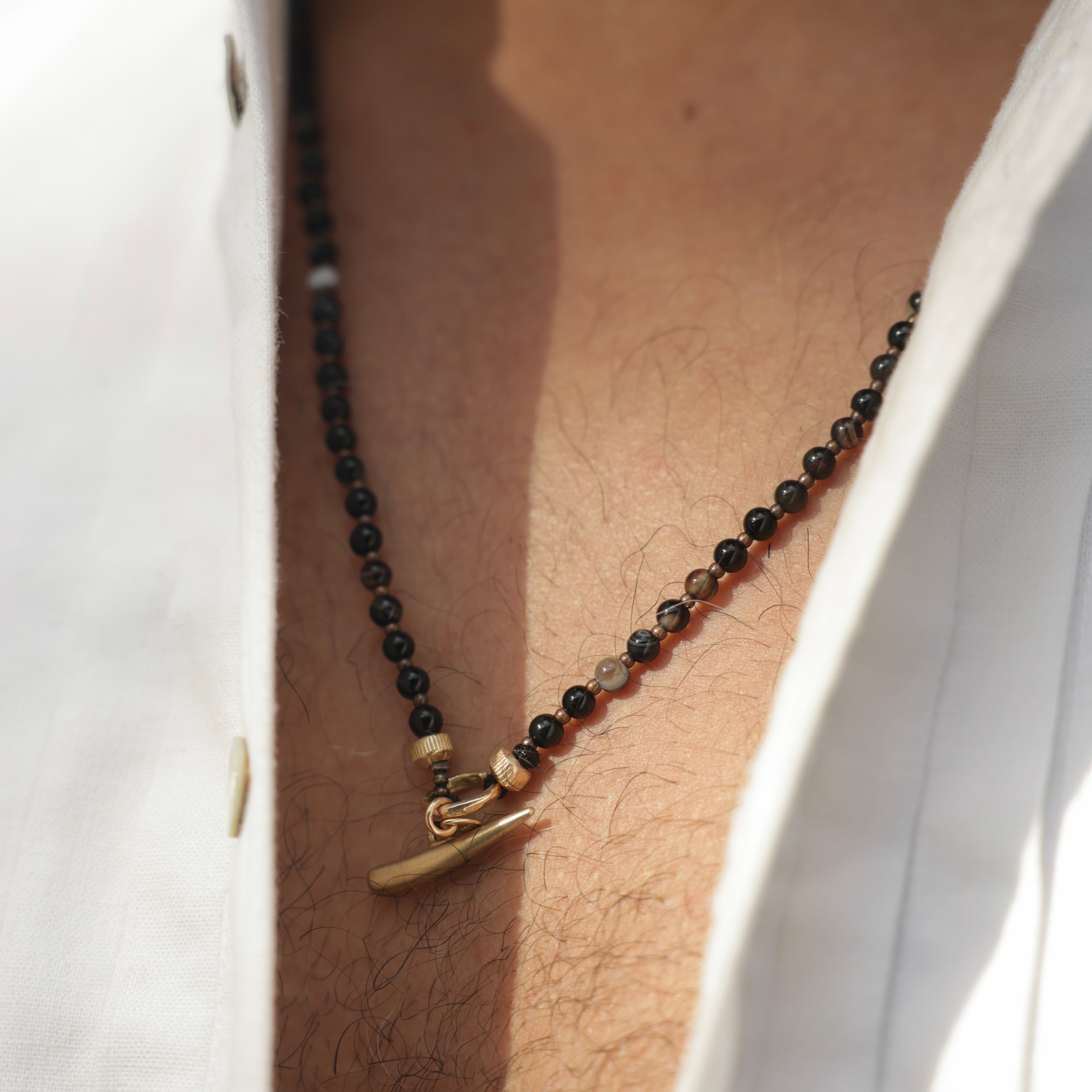 Solara Black Erkek Kolye