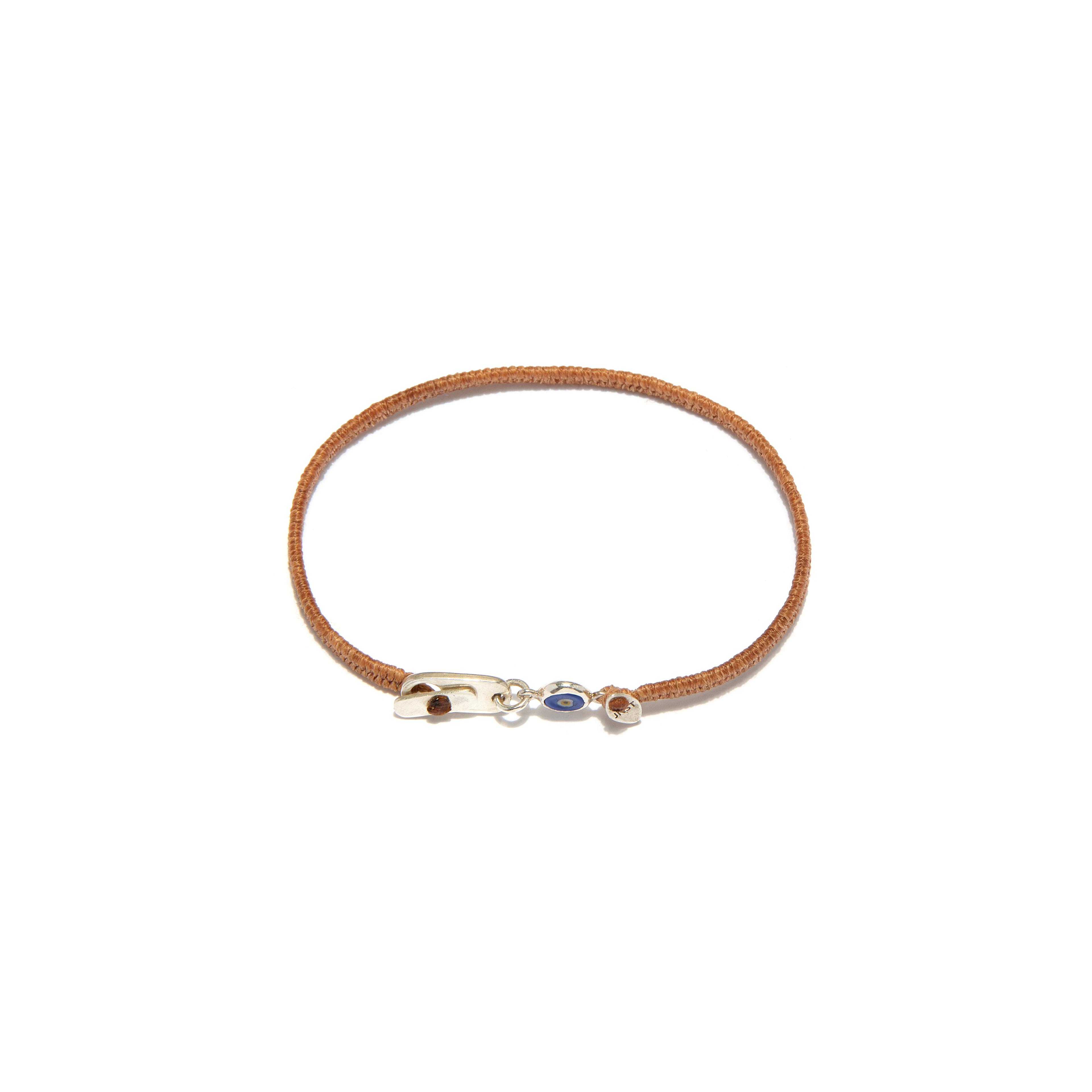 Luckybrown Unisex Gümüş Bileklik