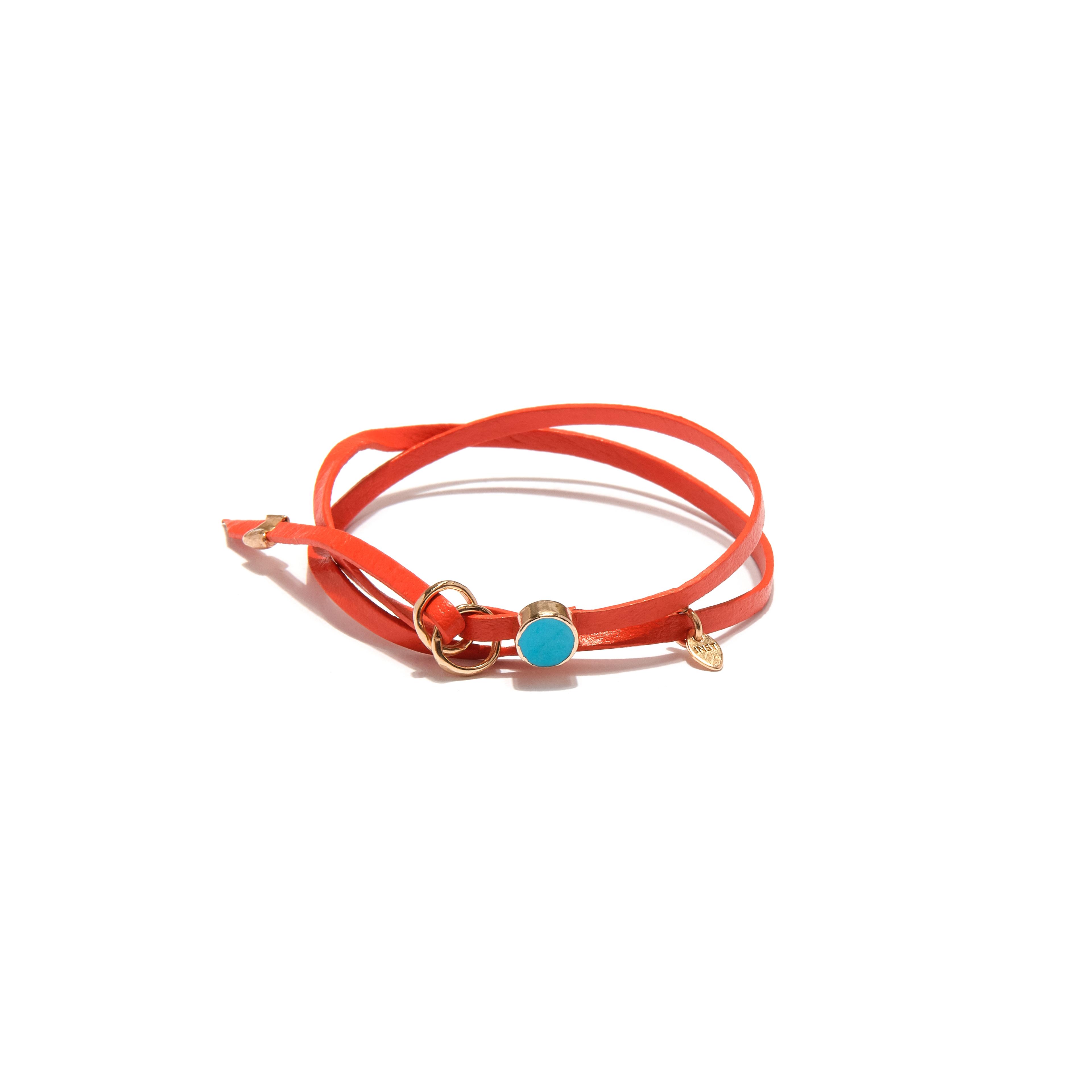 New Life Orange Unisex Bileklik