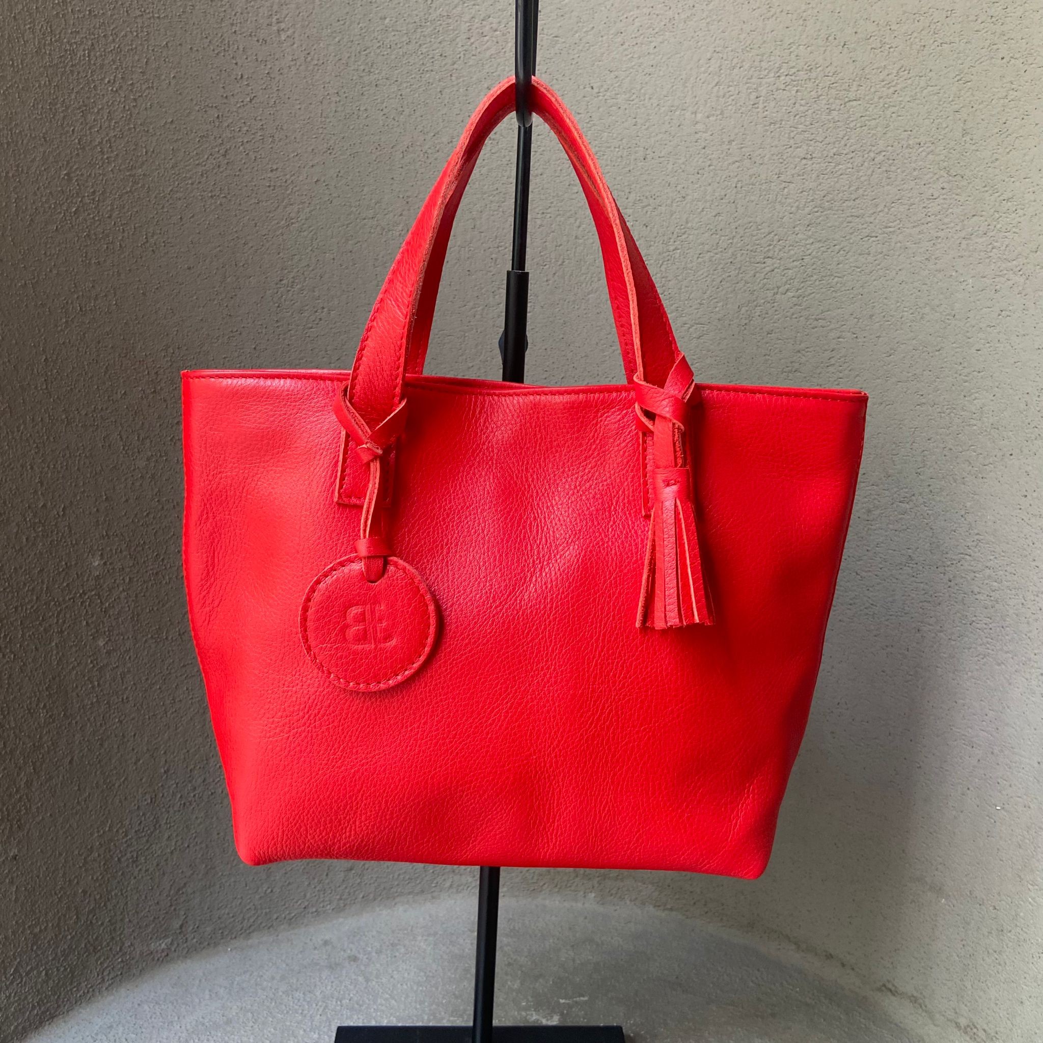 Alina Kırmızı Mini Tote Bag