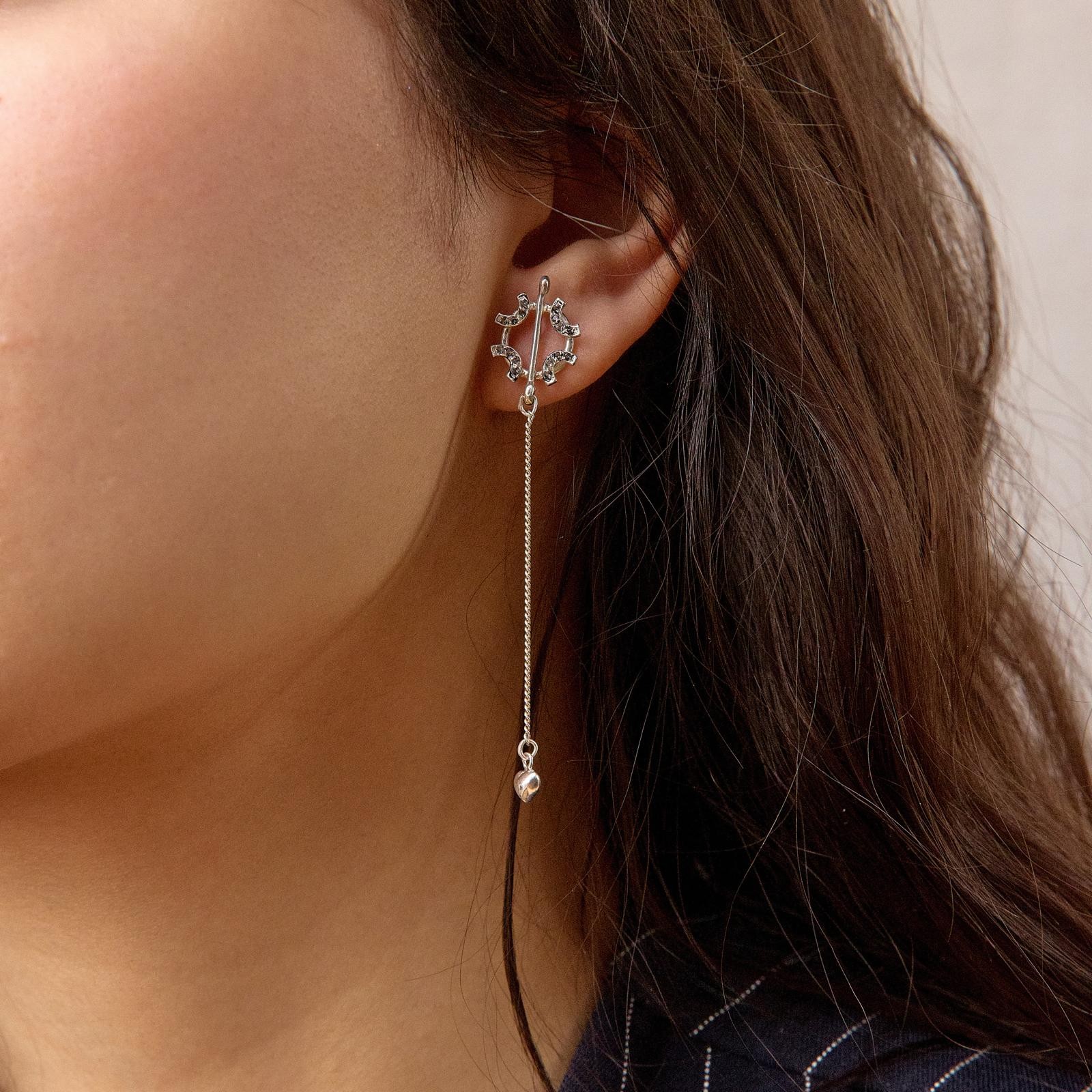 First Love Silver Women's Earring