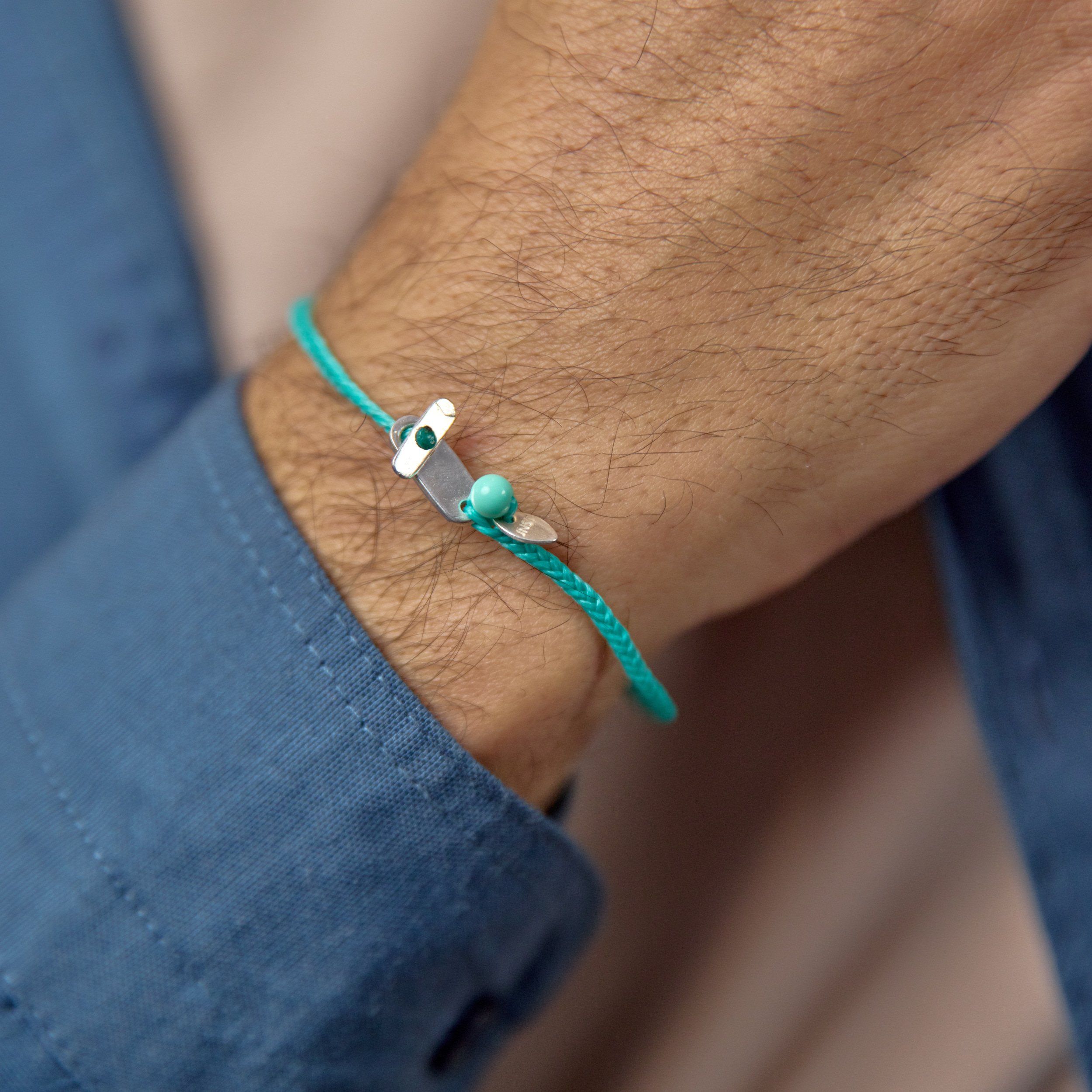 Bronzie Turquoise Gümüş Bileklik