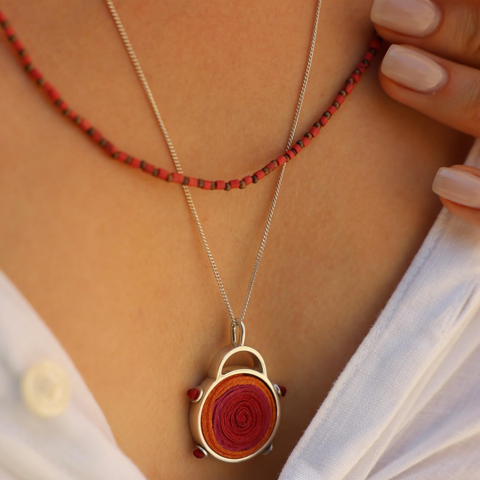 Lokum Red Women Necklace