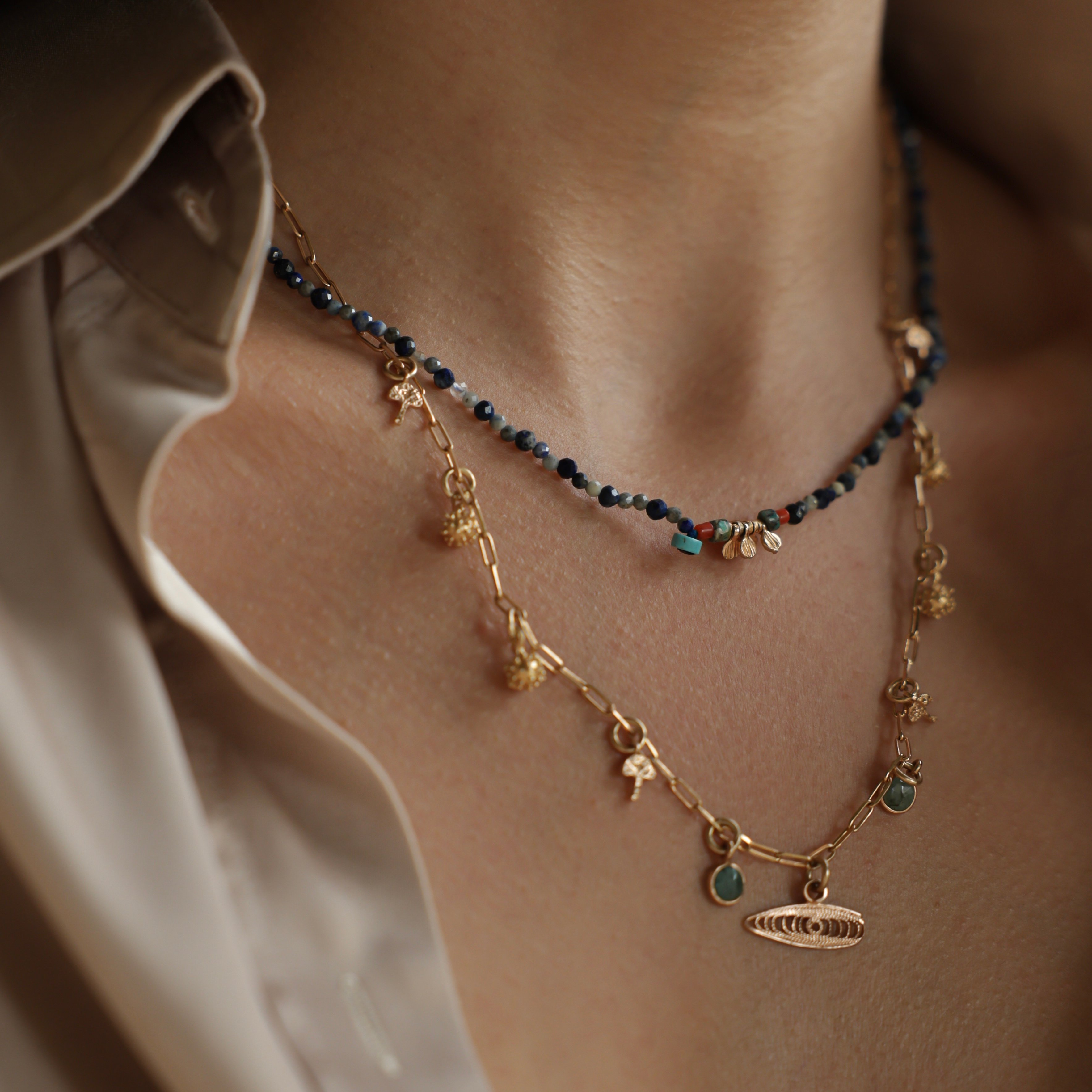 Burlesque Blue Women Necklace
