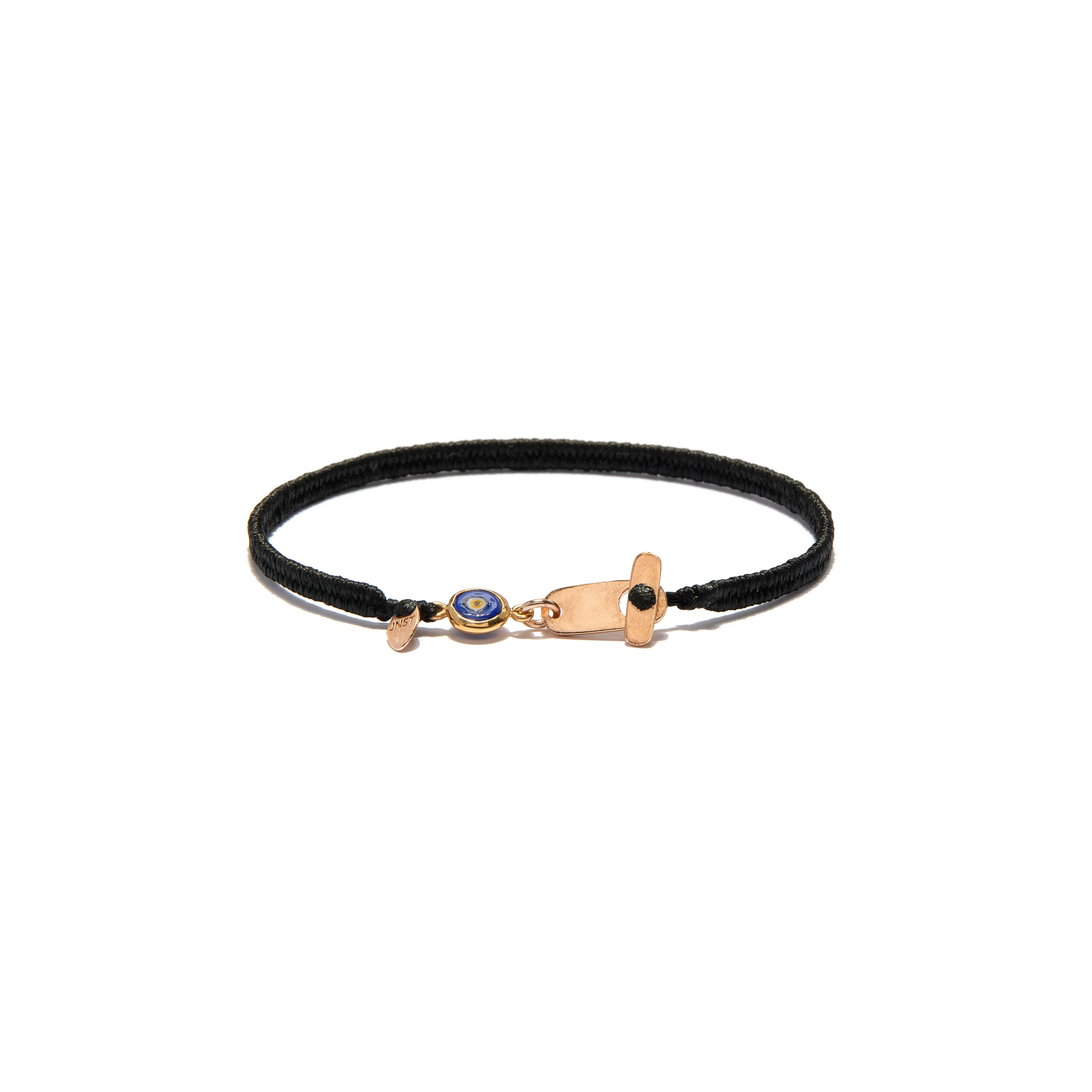 Luckyblack Unisex Altın Kaplama Bileklik