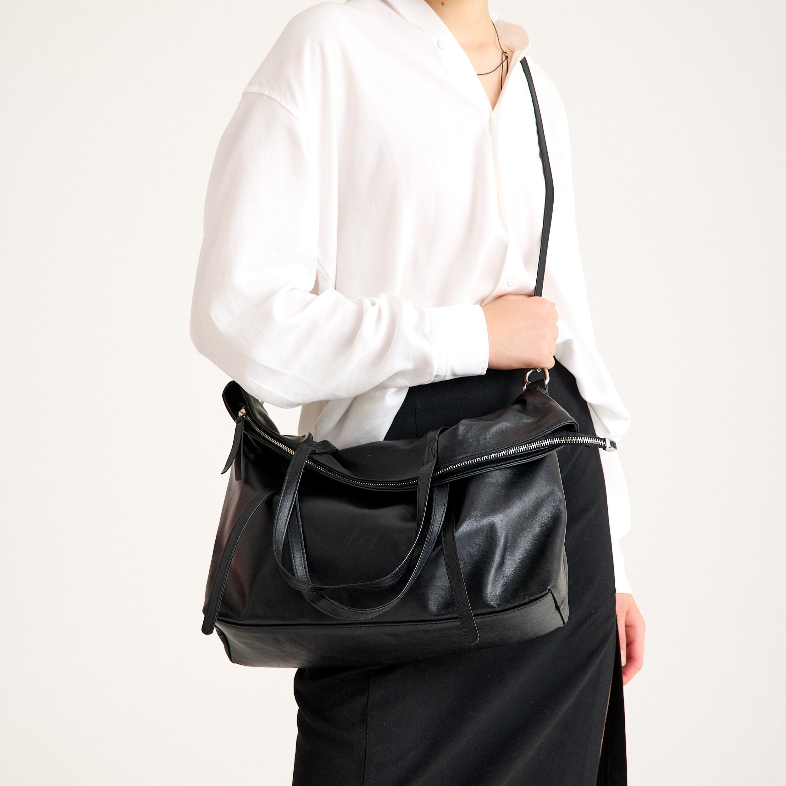 Angel Black Tote Bag