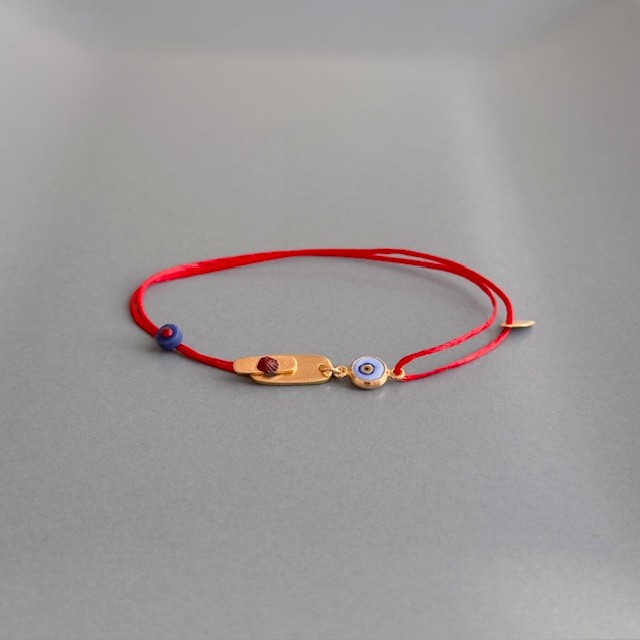 Truelove 5 Gold Plated Unisex Bracelet