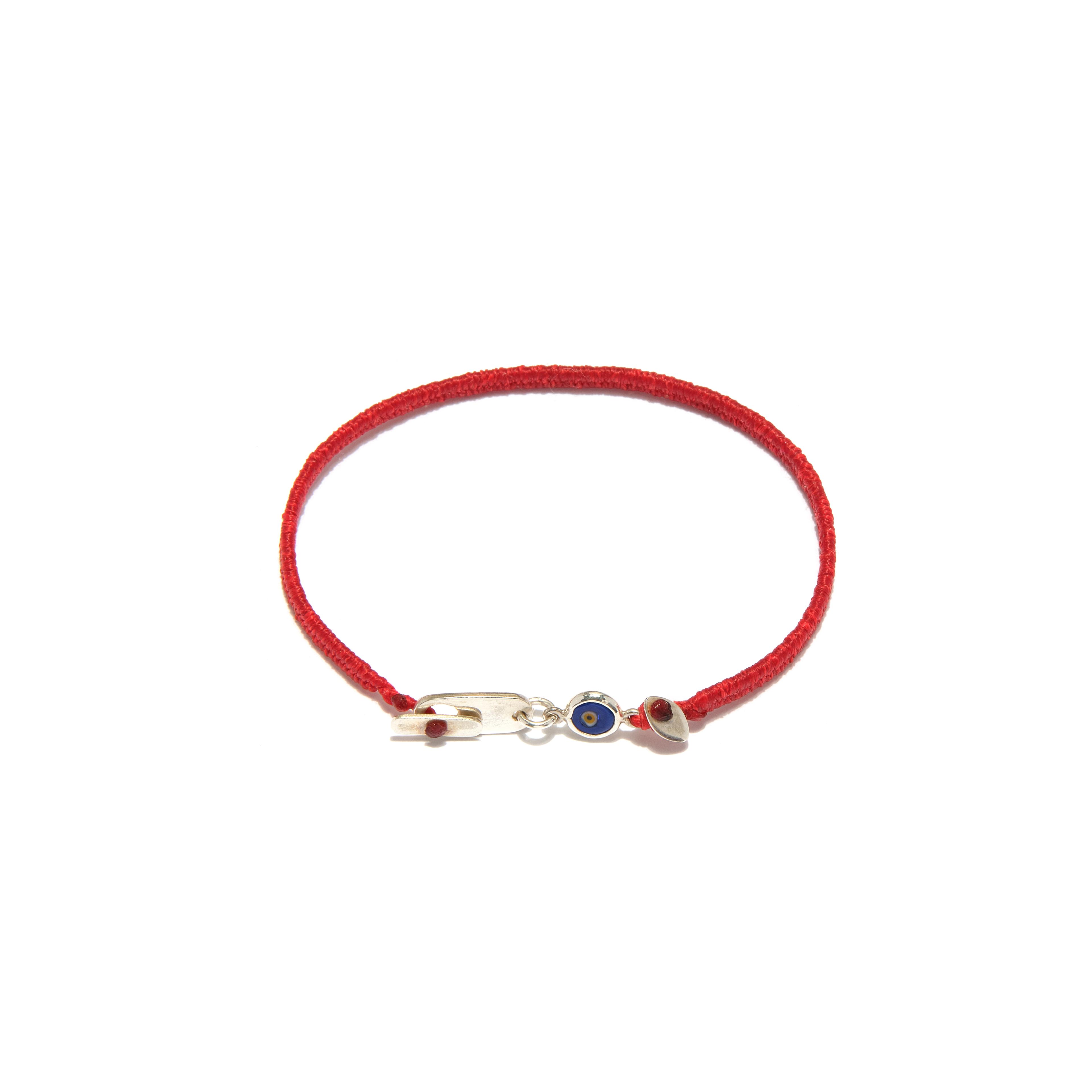 Luckyred Unisex Gümüş Bileklik
