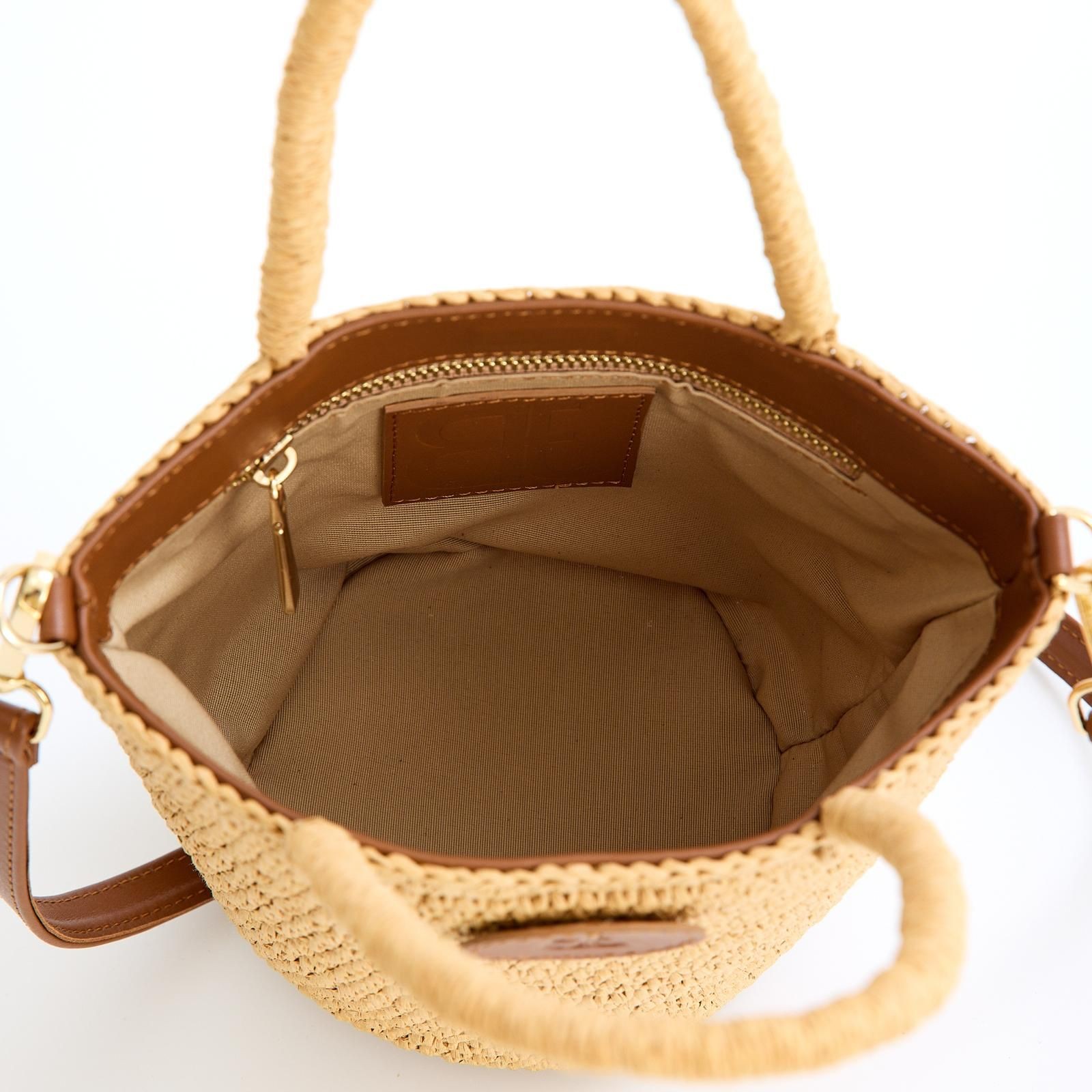 Mini Bucket Bag Natural
