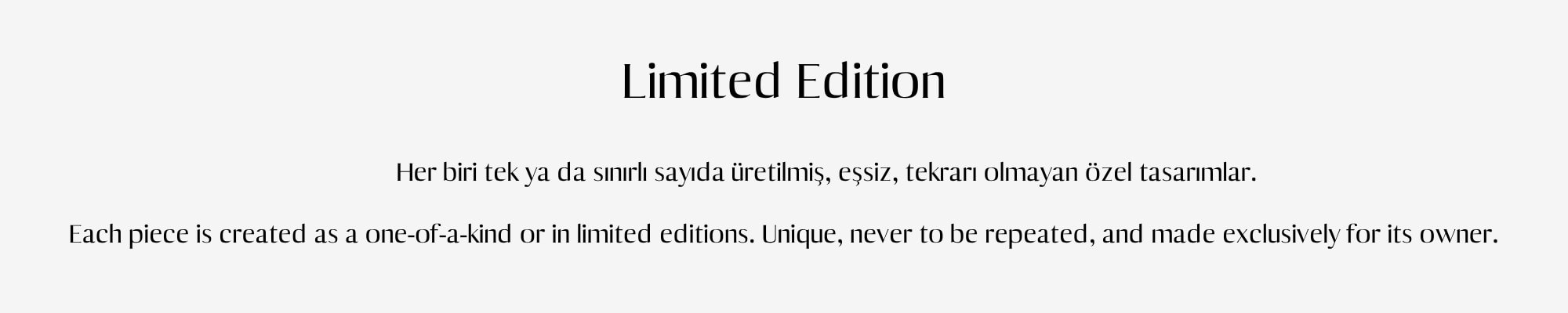 Limited Edition