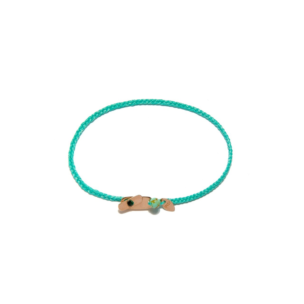 Bronzie Turquoise Altın Kaplama Bileklik