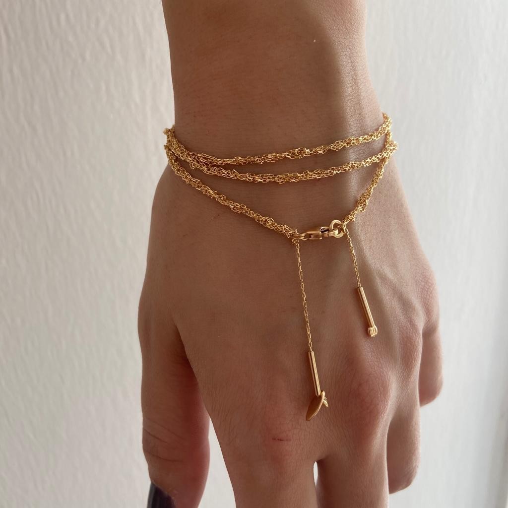 Bibs Gold Kadın Bileklik/Kolye