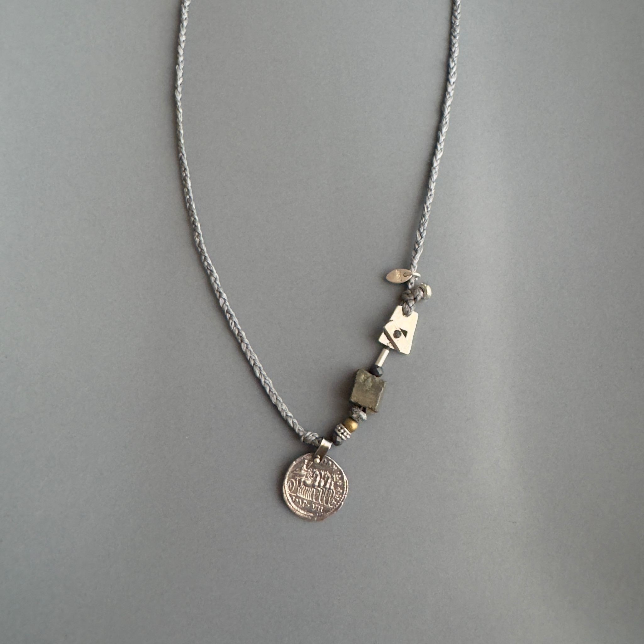 Almost Grey Men's Necklace/Bracelet