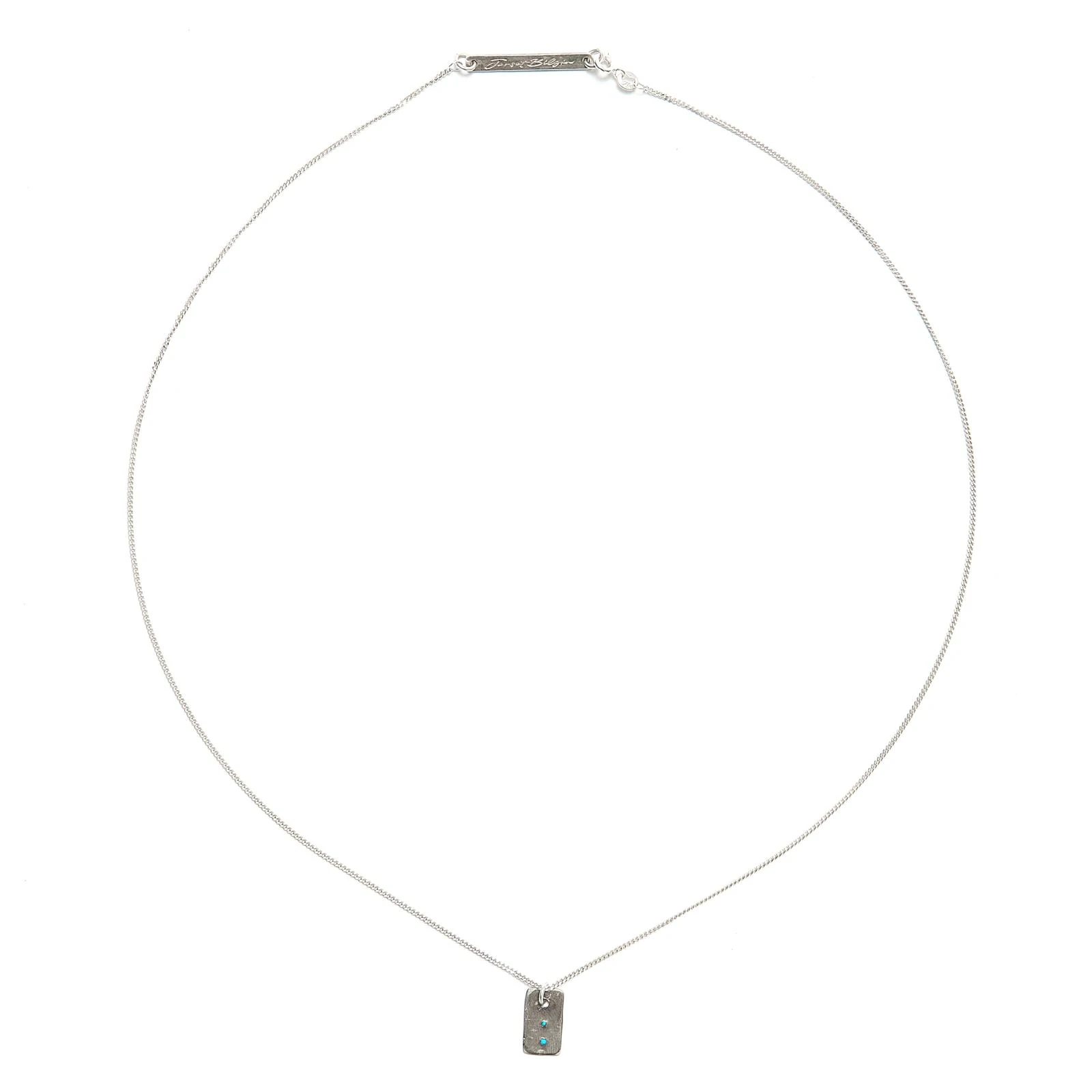 Blue Dots Erkek Kolye