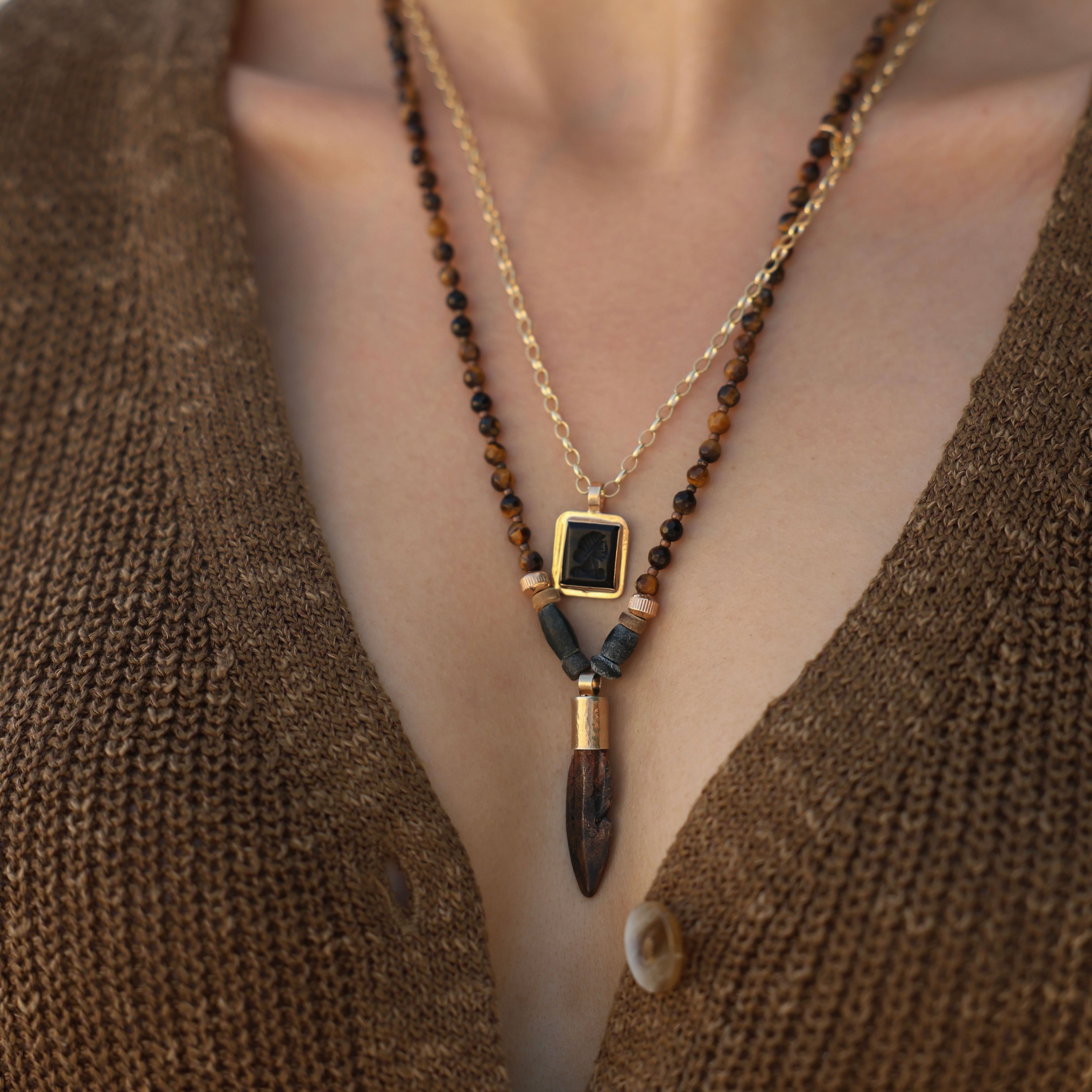 Warrior Unisex Necklace