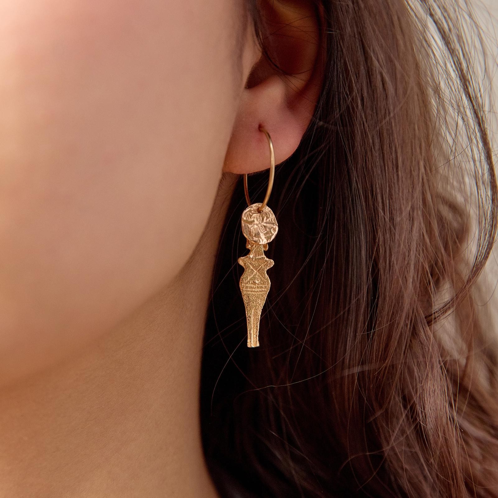 Mini Goddess Women's Earring