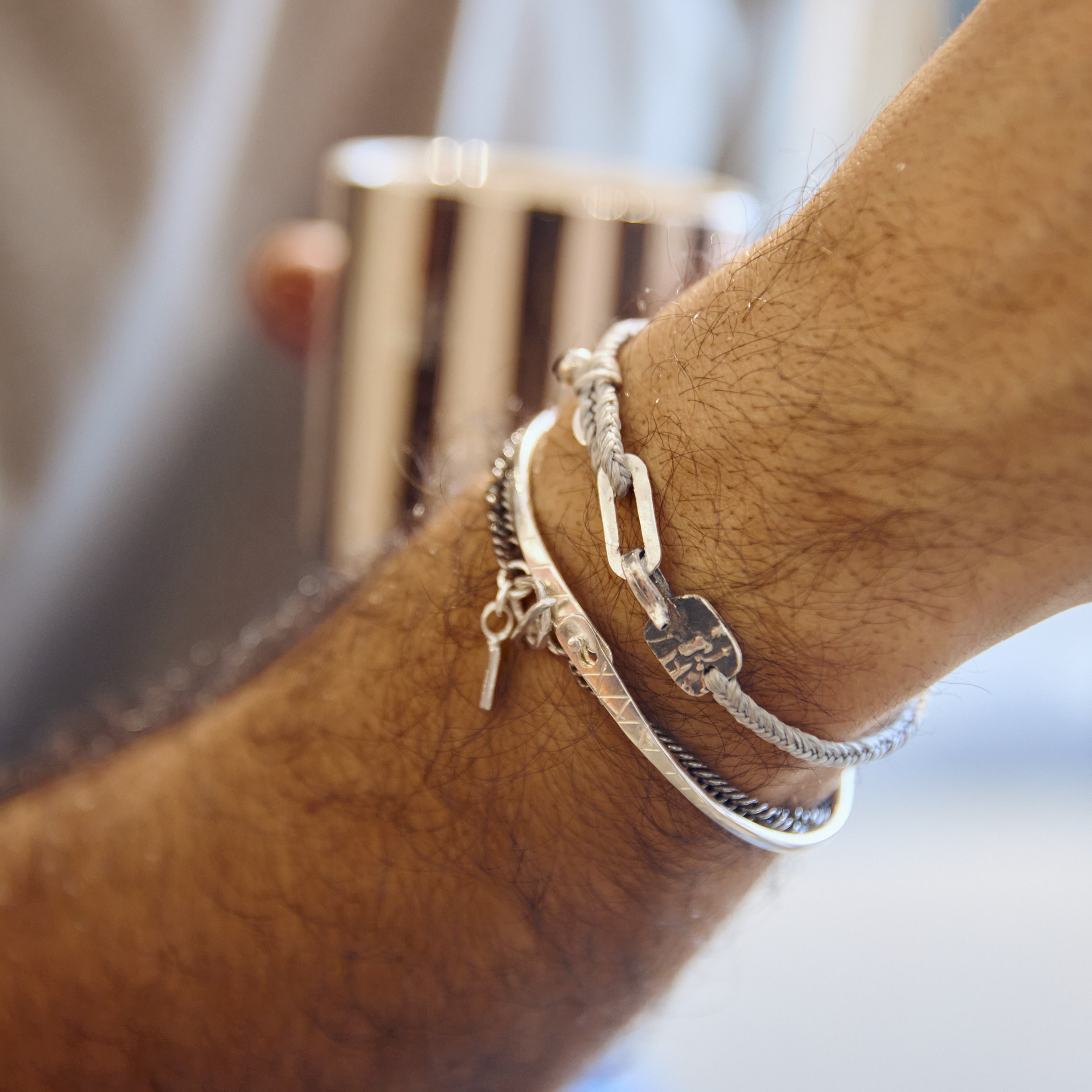 Marcus Grey Men's Bracelet