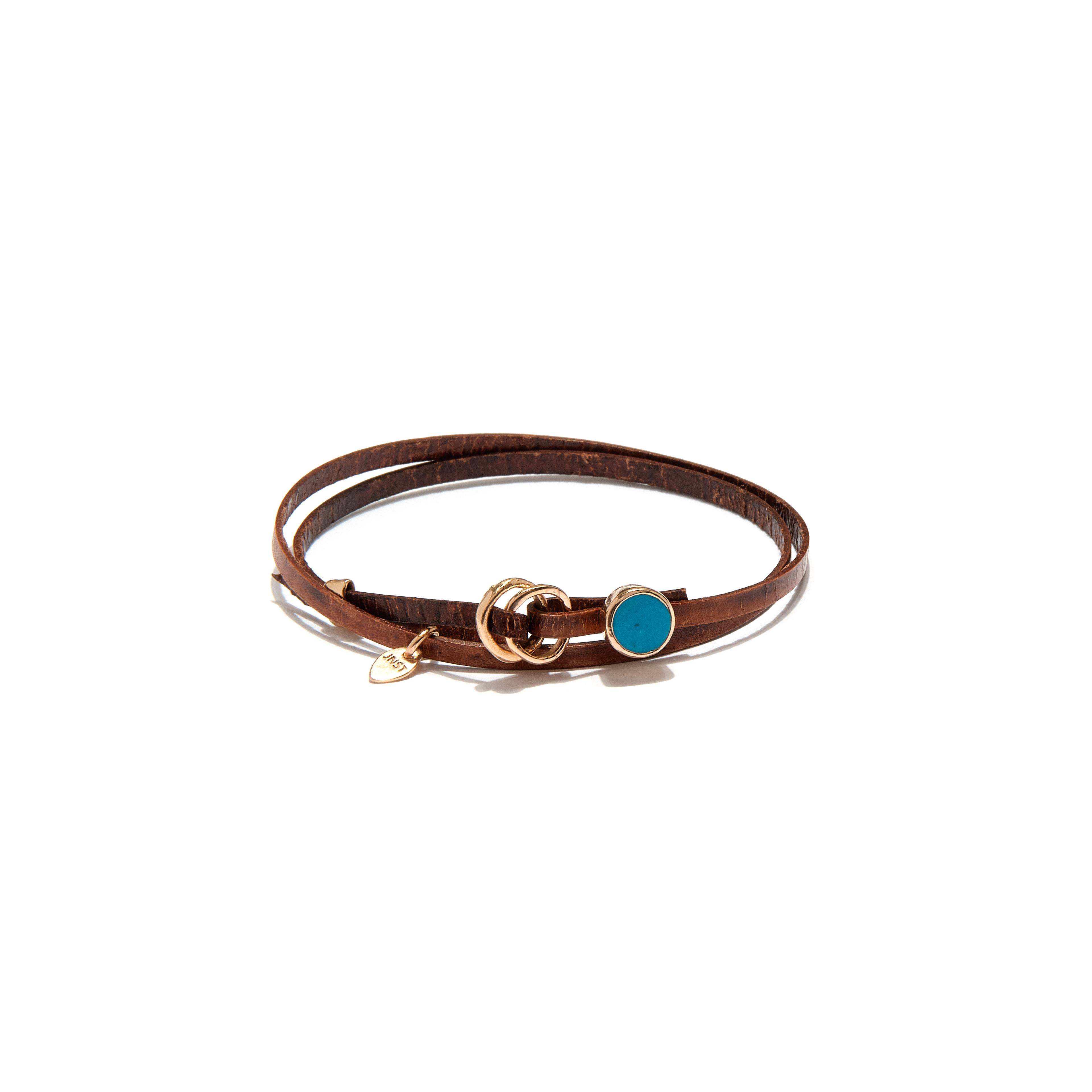 New Life Brown Unisex Bileklik