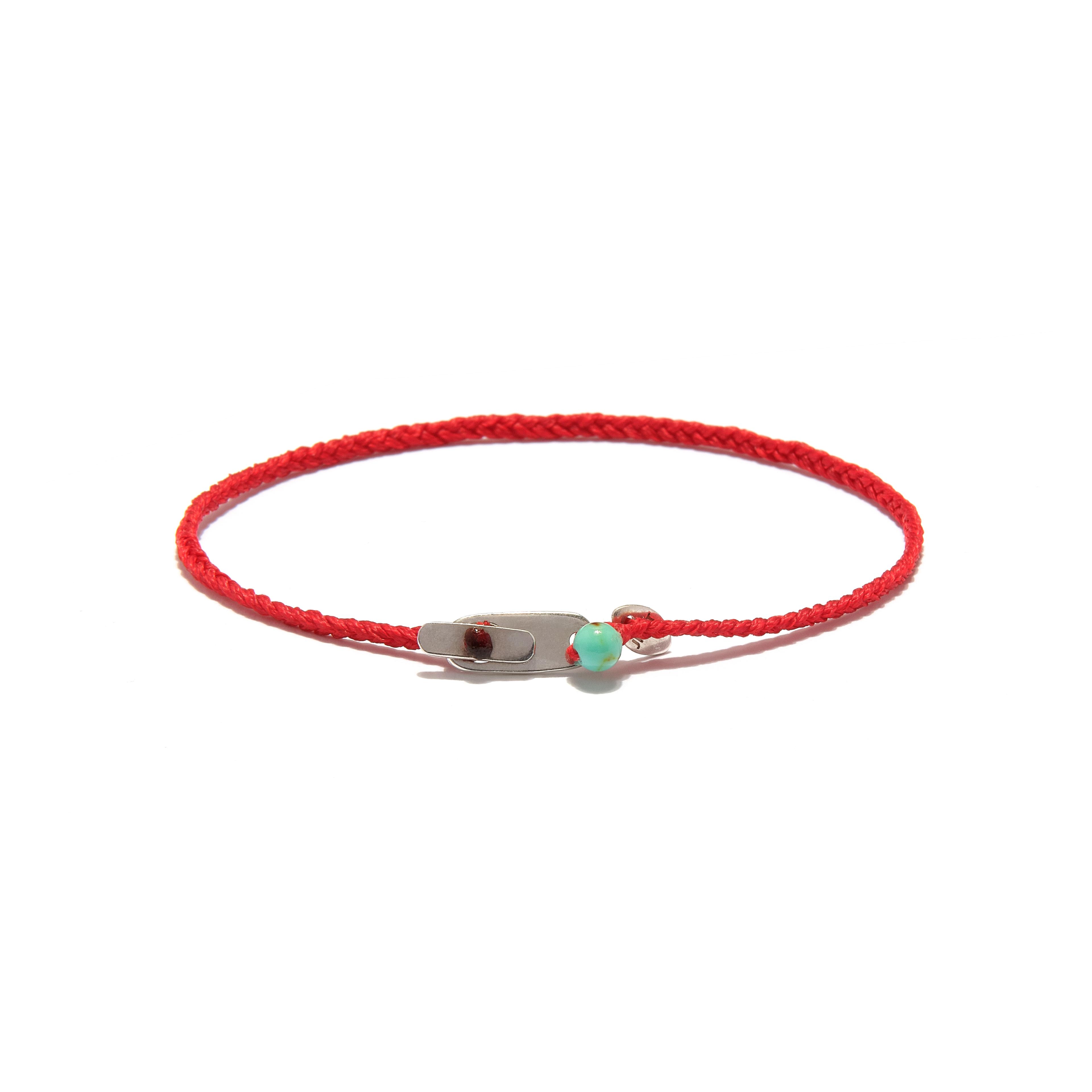 Bronzie Red Gümüş Bileklik