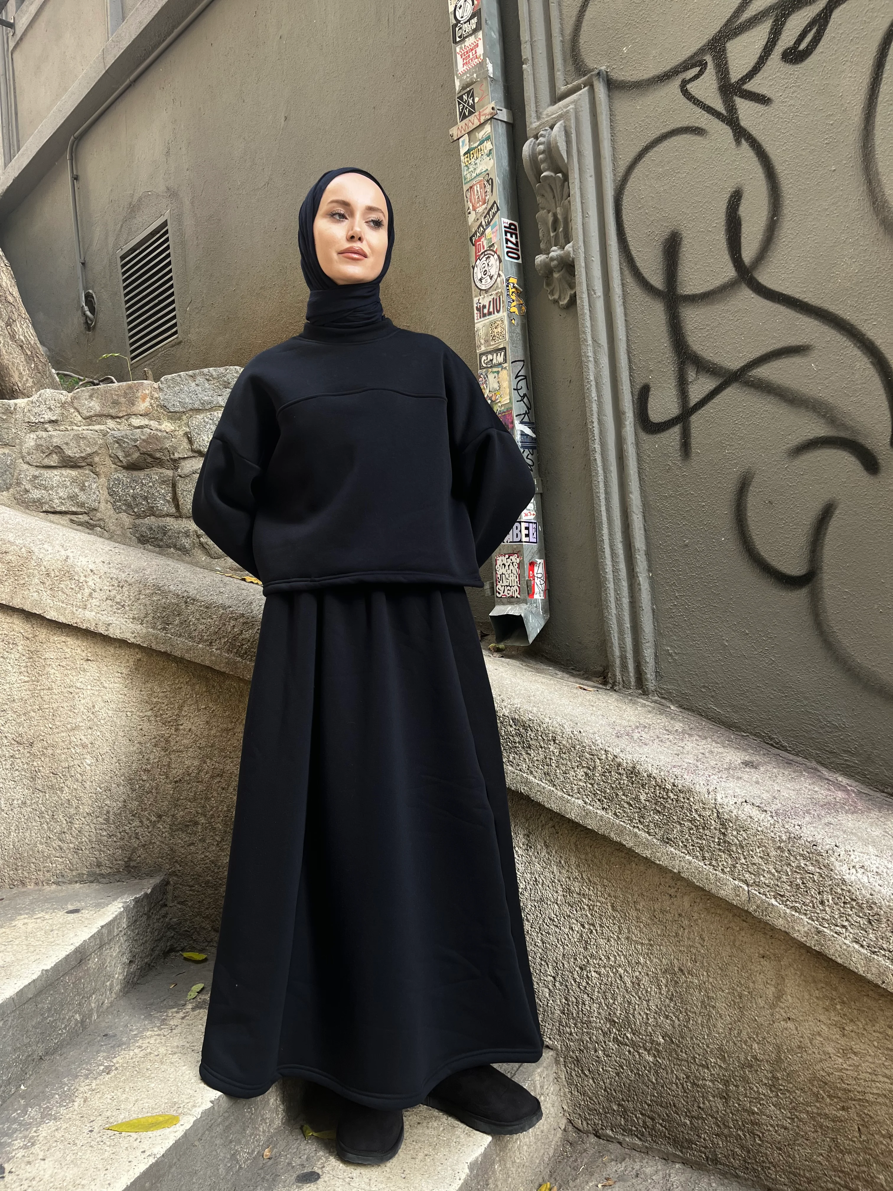 Şardonlu Takım - Lacivert