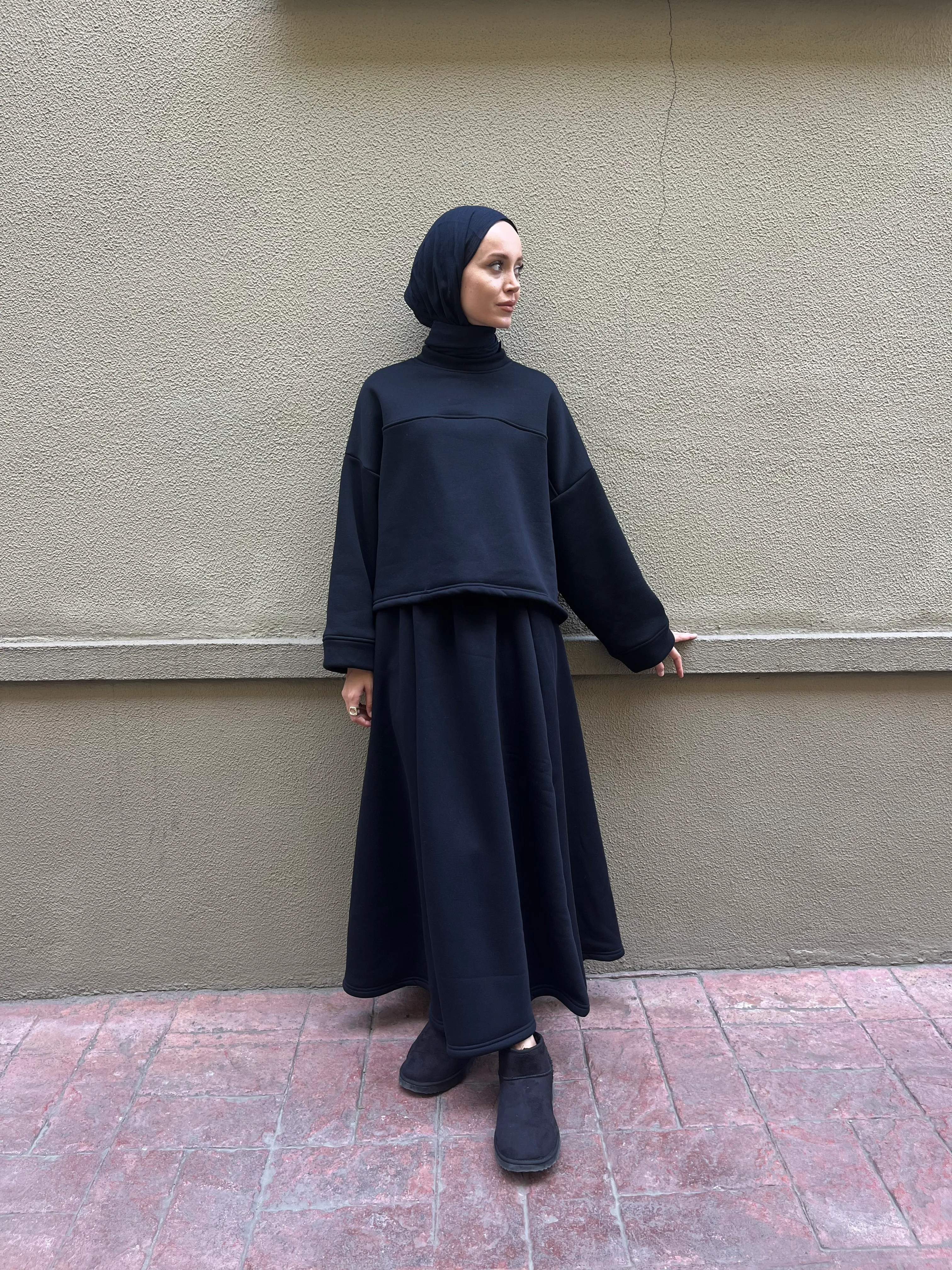 Şardonlu Takım - Lacivert