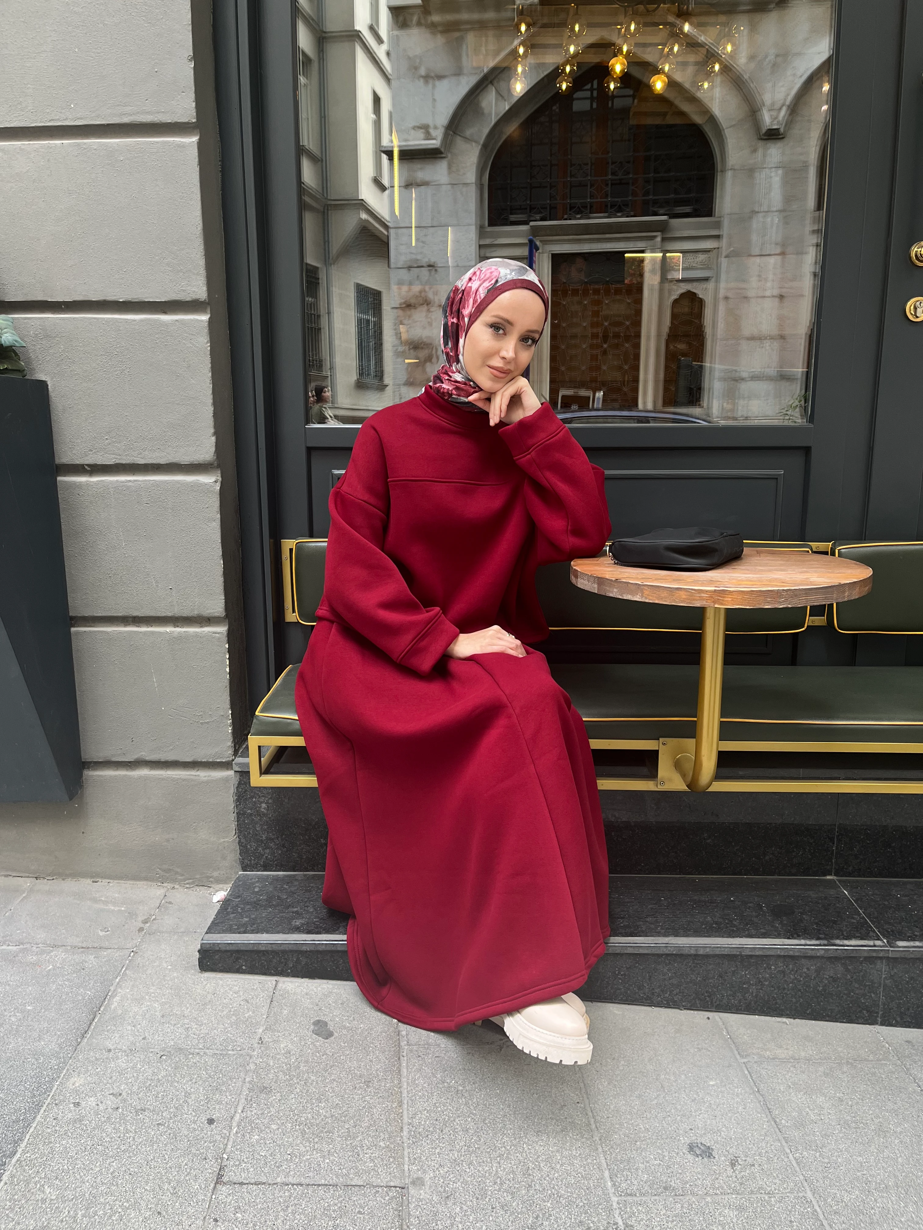 Şardonlu Takım - Bordo