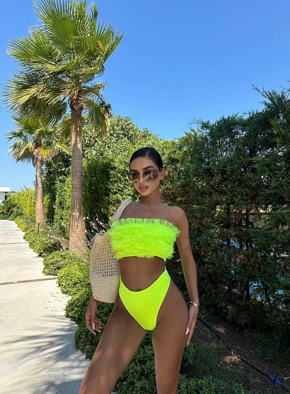 Tütü Bikini Takım - Yeşil