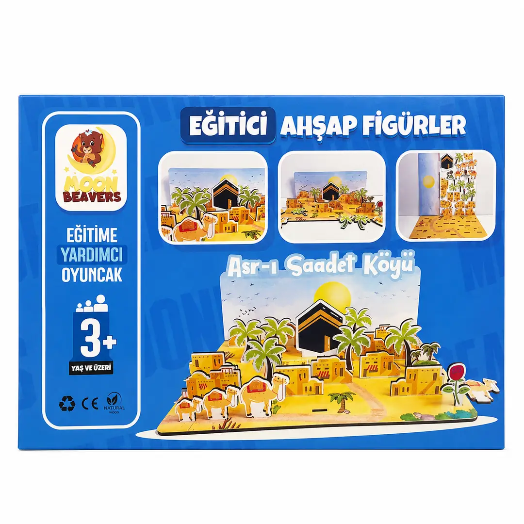 Asr-ı Saadet Köyü Ahşap Sağlıklı Oyuncak